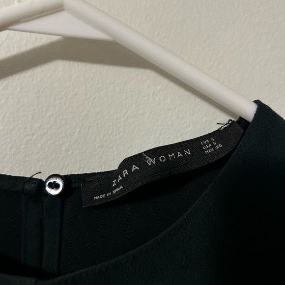 Zara Zara Green Blouse Size S / US 4 / IT 40 - 3 Thumbnail