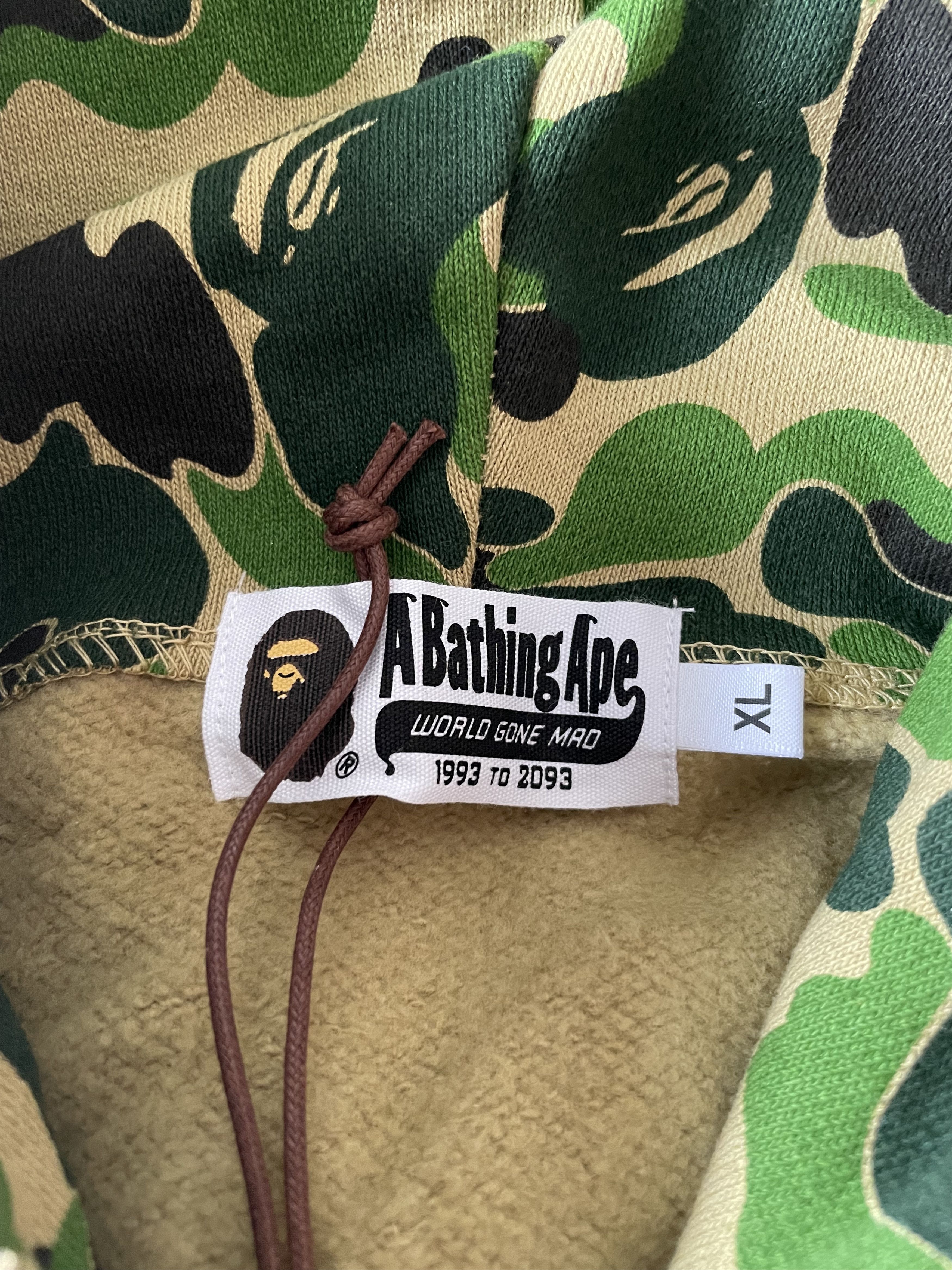 Bape BAPE ABC CAMO SHARK FULL ZIP HOODIE Size US XL / EU 56 / 4 - 9 Thumbnail