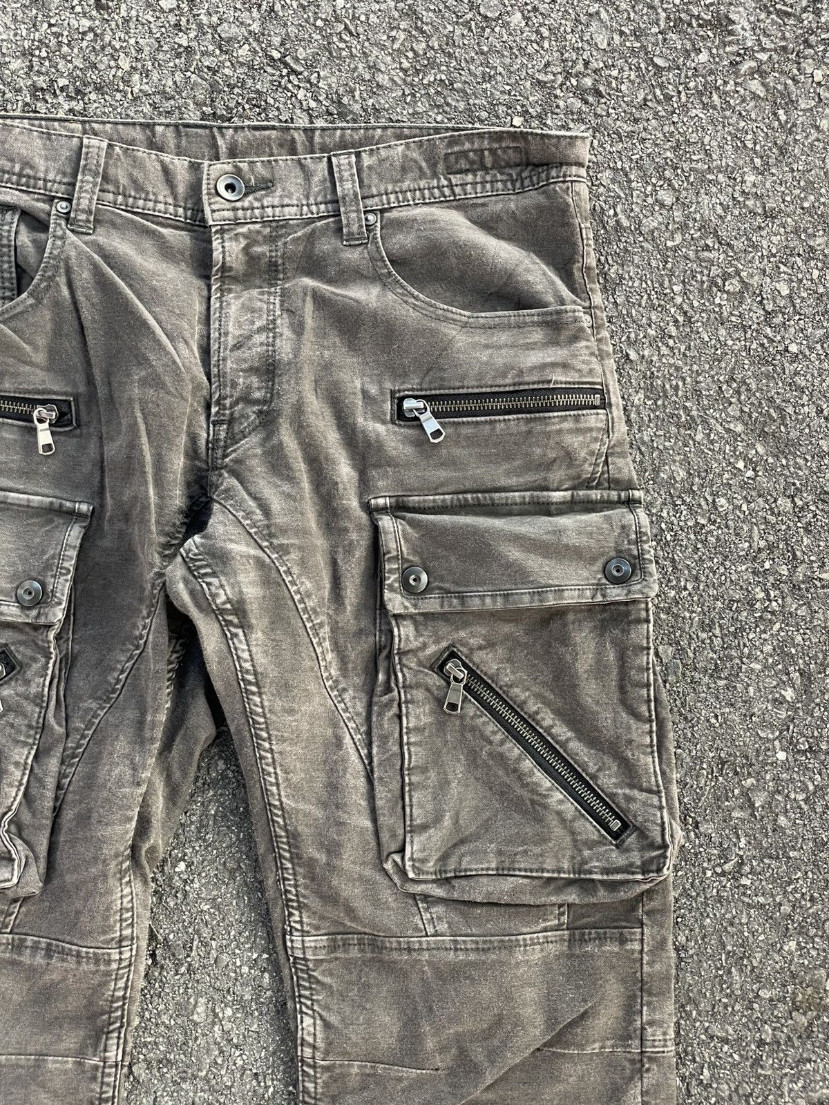 14th Addiction 2000’s Premium Luxe attractive Garment Cargo Pant Size US 34 / EU 50 - 2 Thumbnail