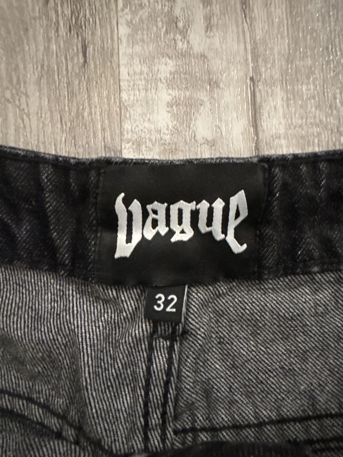 Other Vague Studios '85 FLARED DENIM [VINTAGE BLACK] Size US 32 / EU 48 - 2 Thumbnail