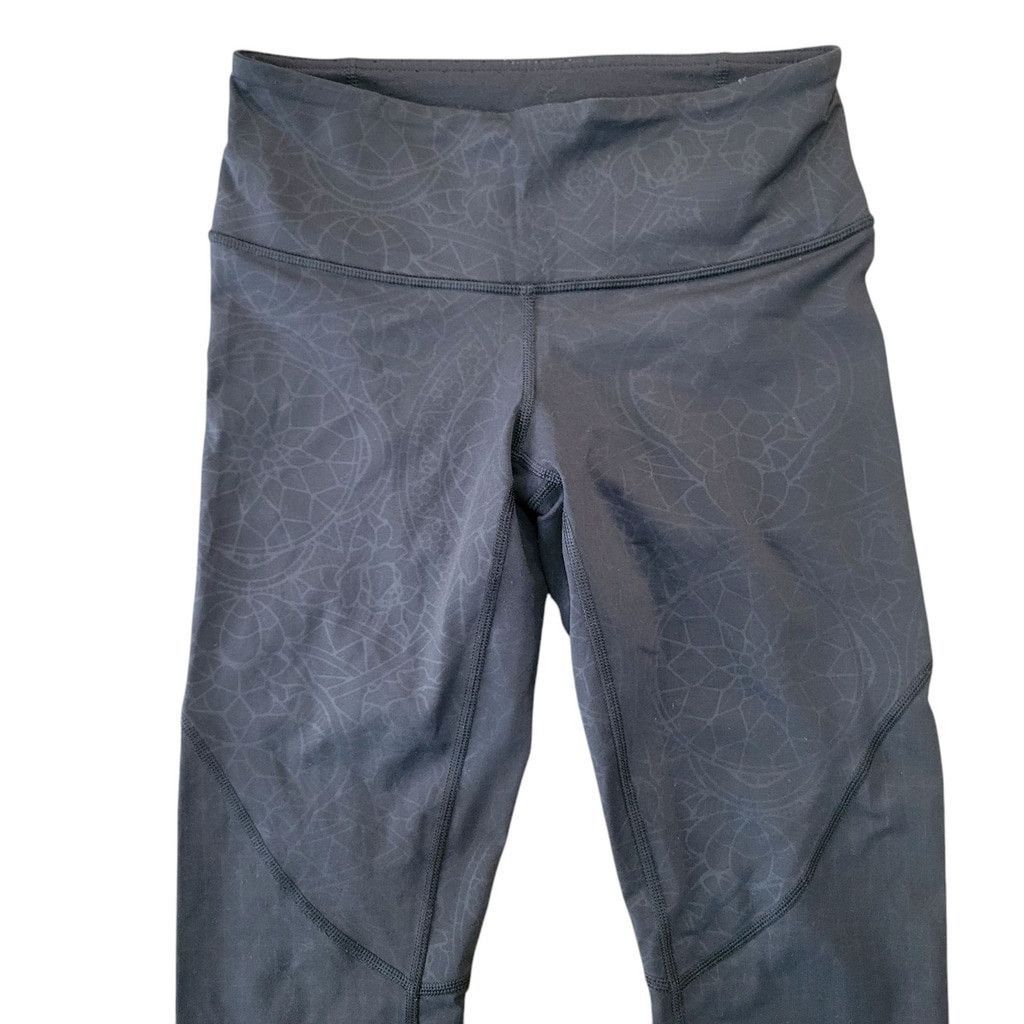 Lululemon Lululemon Athletica Leggings Women's Size 4 Black Waist 24" Size 27" / US 4 / IT 40 - 5 Thumbnail