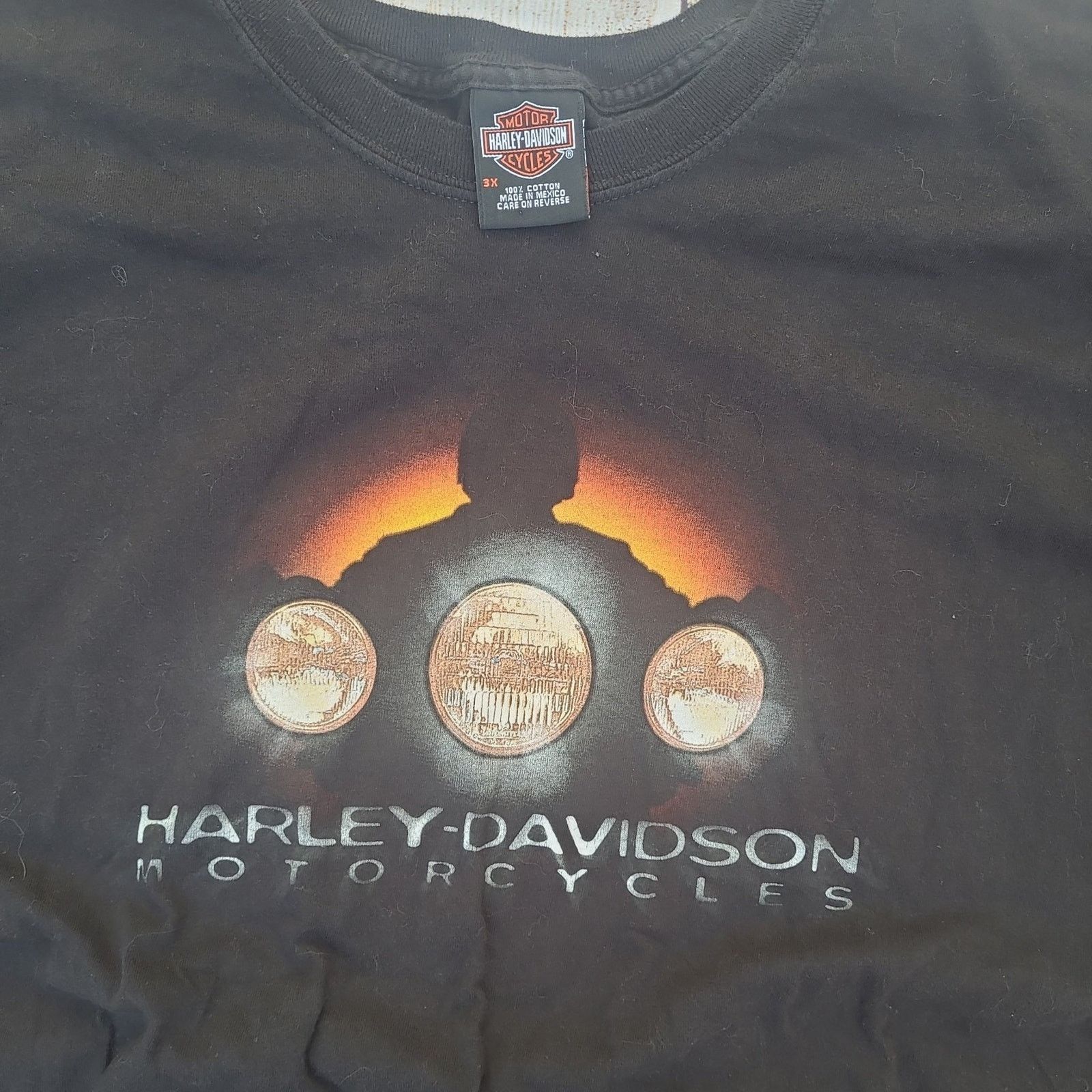 Harley Davidson × Vintage Vintage Harley Davidson Glacial Lakes Watertown SD Shirt Size US XXL / EU 58 / 5 - 2 Thumbnail