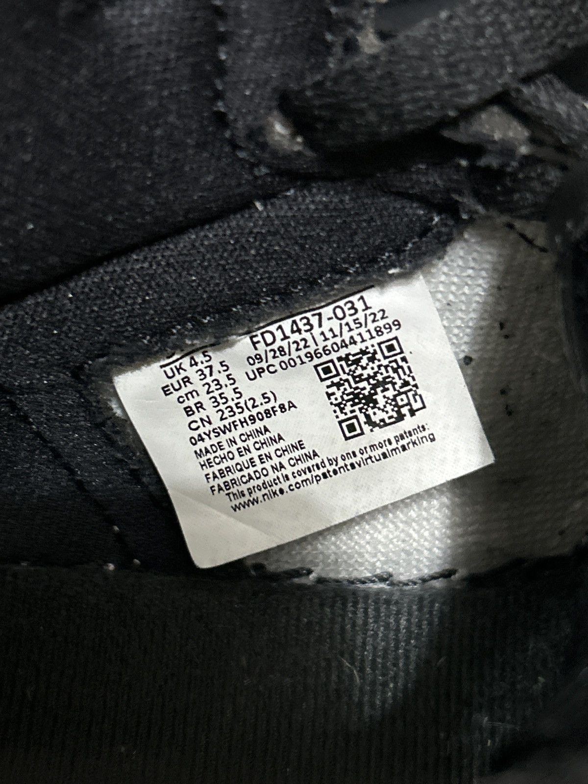 Nike Air Jordan 1 Retro High OG GS Size US 6 / IT 36 - 8 Thumbnail