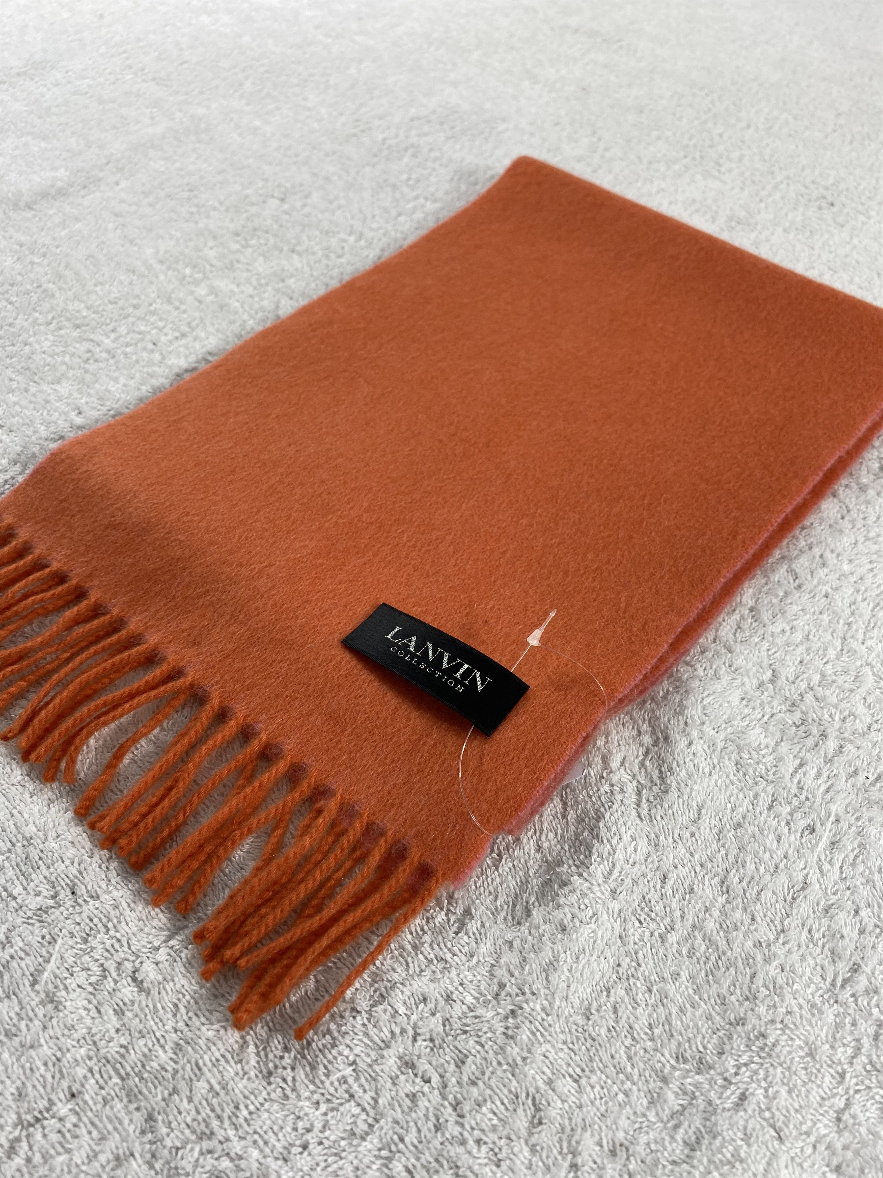 Lanvin × Vintage Lanvin Scarf / Muffler / Neckwear - WW1655 Size ONE SIZE - 3 Thumbnail