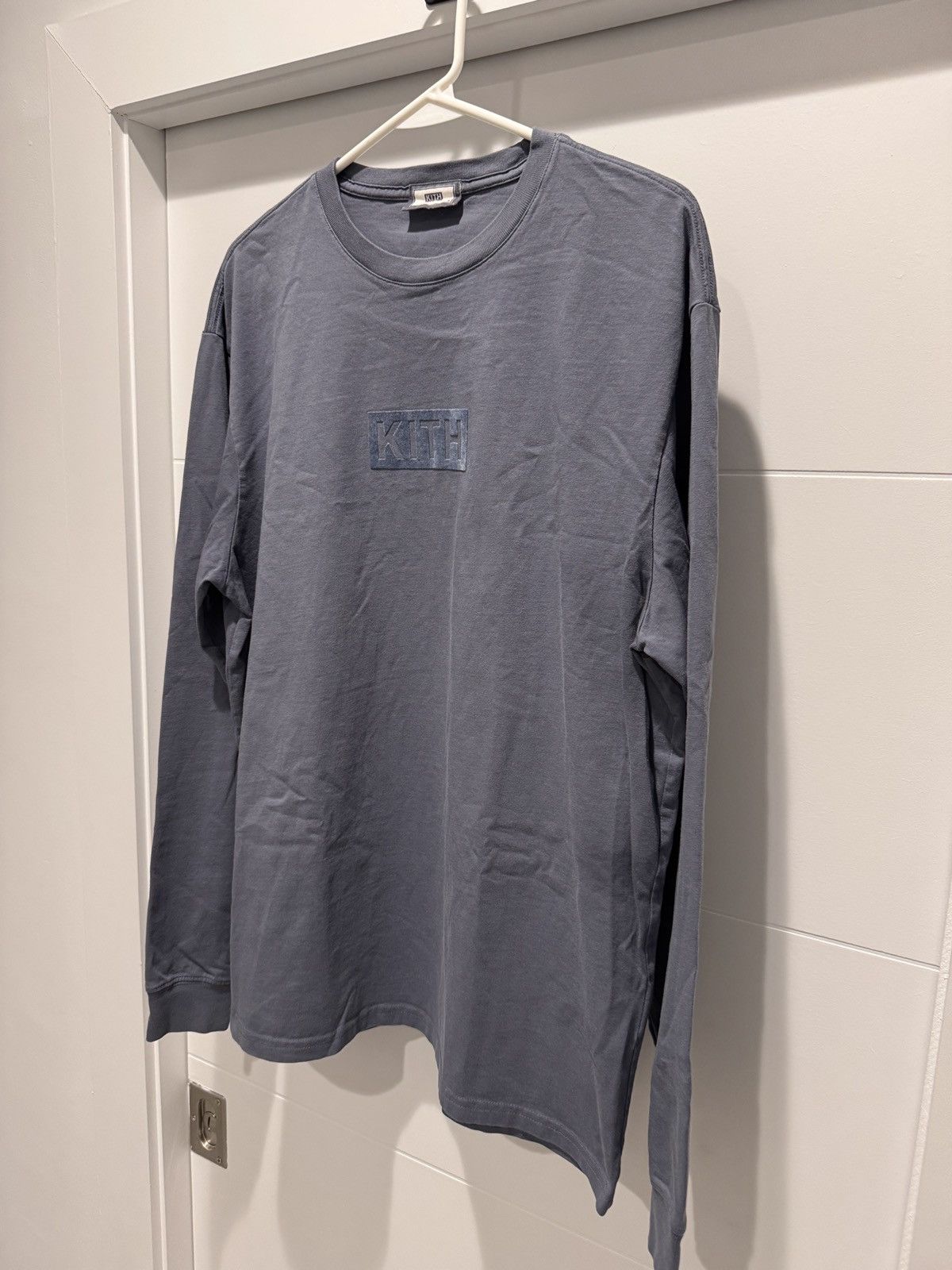 Kith Kith Loyalty Exclusive Box Logo LS Elevation Blue Tee Size M Size US M / EU 48-50 / 2 - 3 Thumbnail