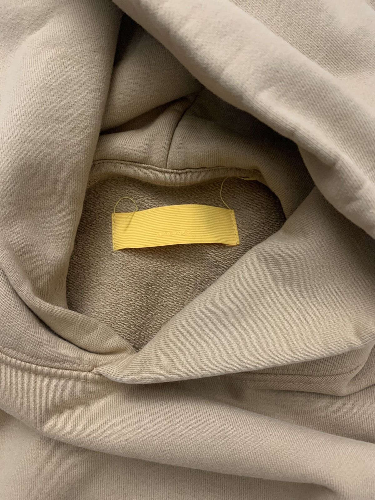 Other Yellow Label Co. Heavy Cropped Hoodie in Camel Size XS / US 0-2 / IT 36-38 - 2 Thumbnail