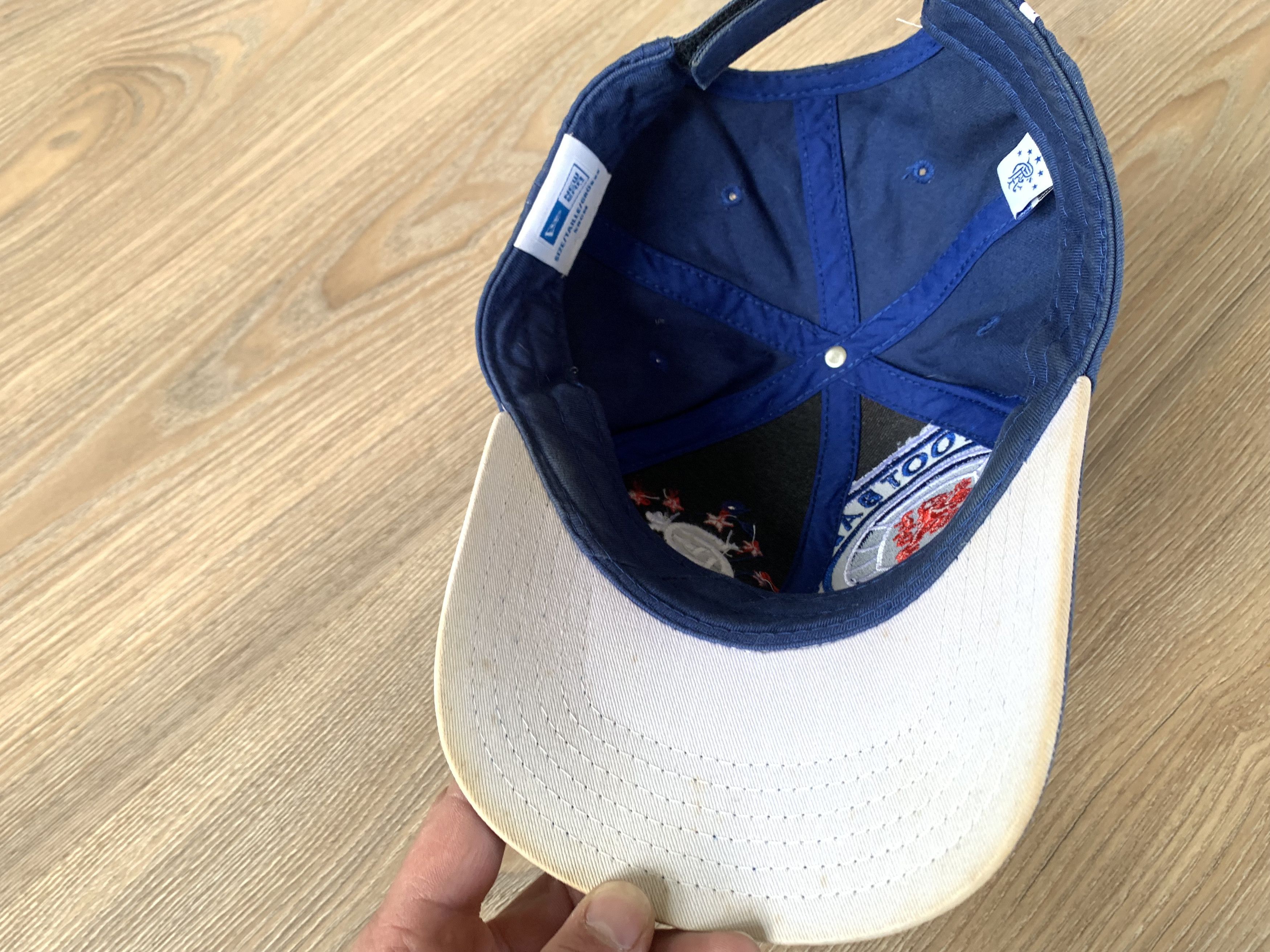 New Era Rare Glasgow Rangers Vintage Football Baseball Cap Size ONE SIZE - 10 Thumbnail