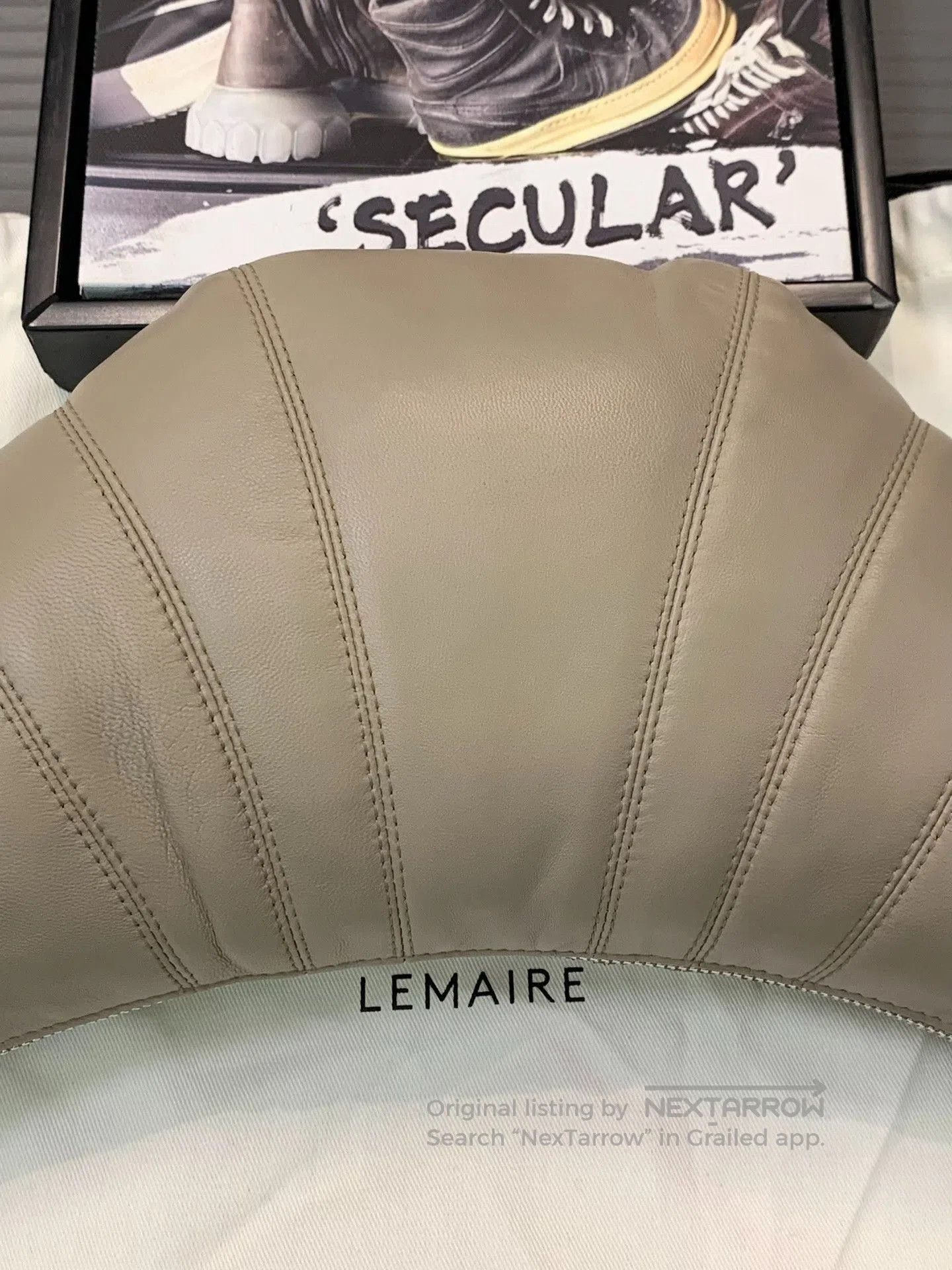 Lemaire Lemaire Small Sheepskin Croissant Bag. Size ONE SIZE - 5 Thumbnail