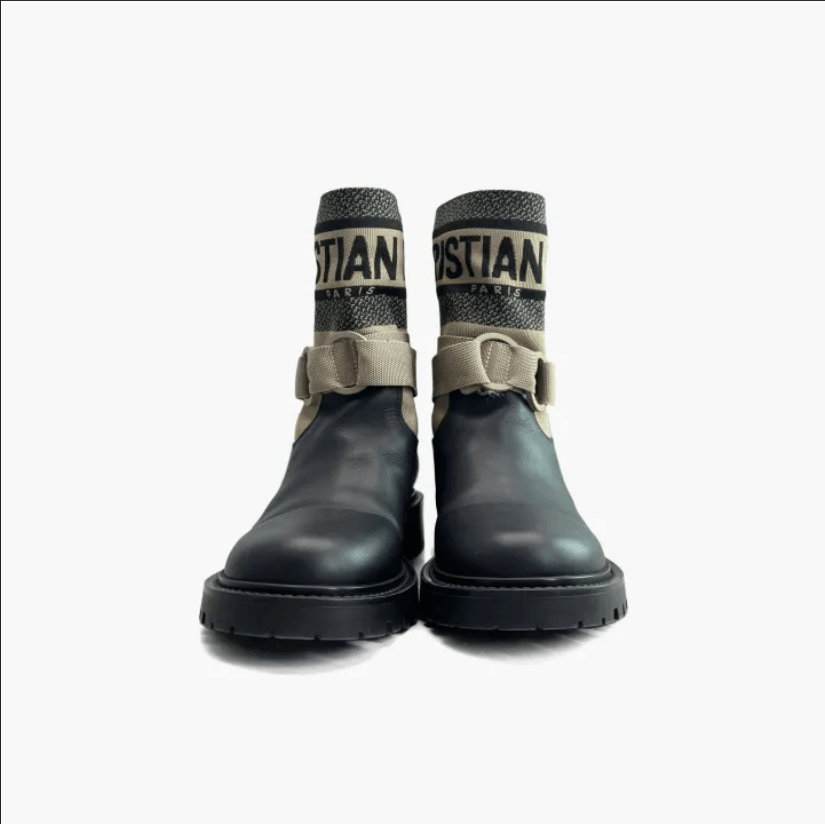 Dior Dior Calfskin Leather Ankle Boots Size US 6 / IT 36 - 3 Thumbnail
