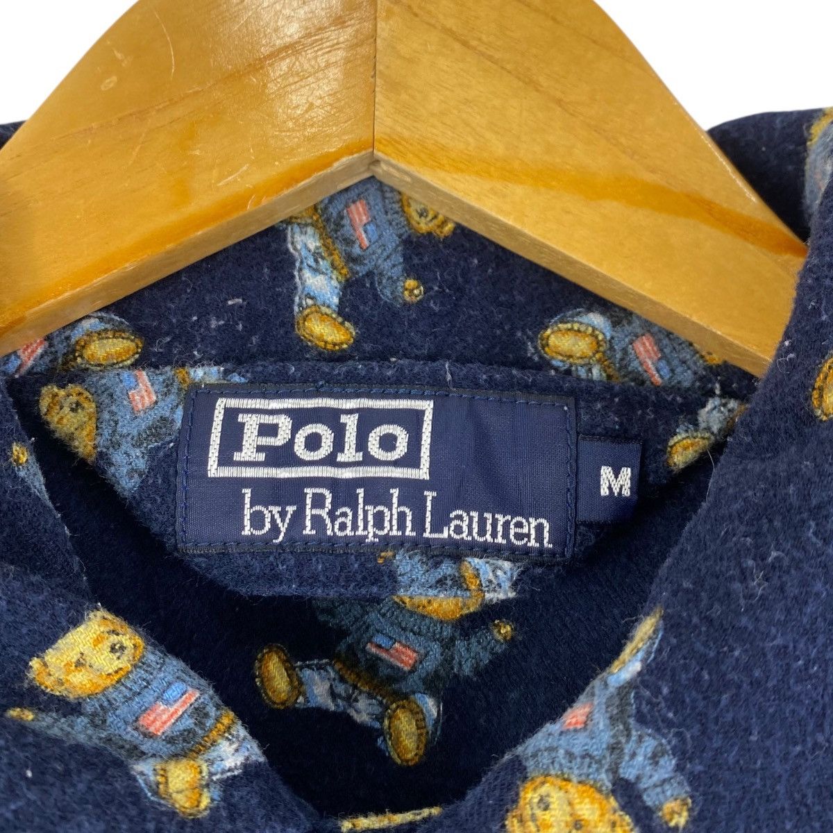 Polo Ralph Lauren Vintage 90s POLO BEAR Ralph Lauren Fleece Fullprint Size US M / EU 48-50 / 2 - 4 Thumbnail