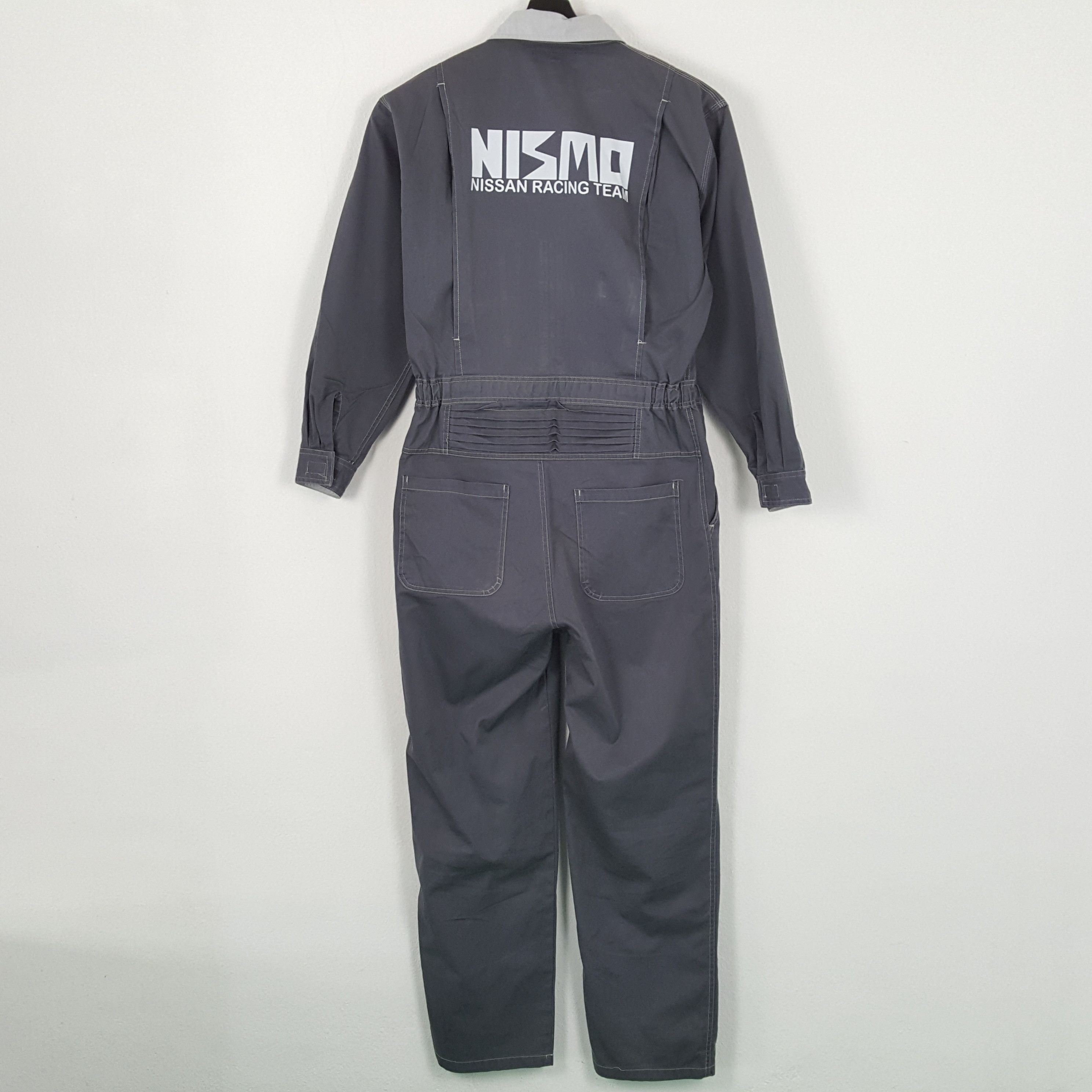 Vintage NISMO NISSAN RACING TEAM Workwear Style Custom Art Jacket Size US L / EU 52-54 / 3 - 1 Thumbnail
