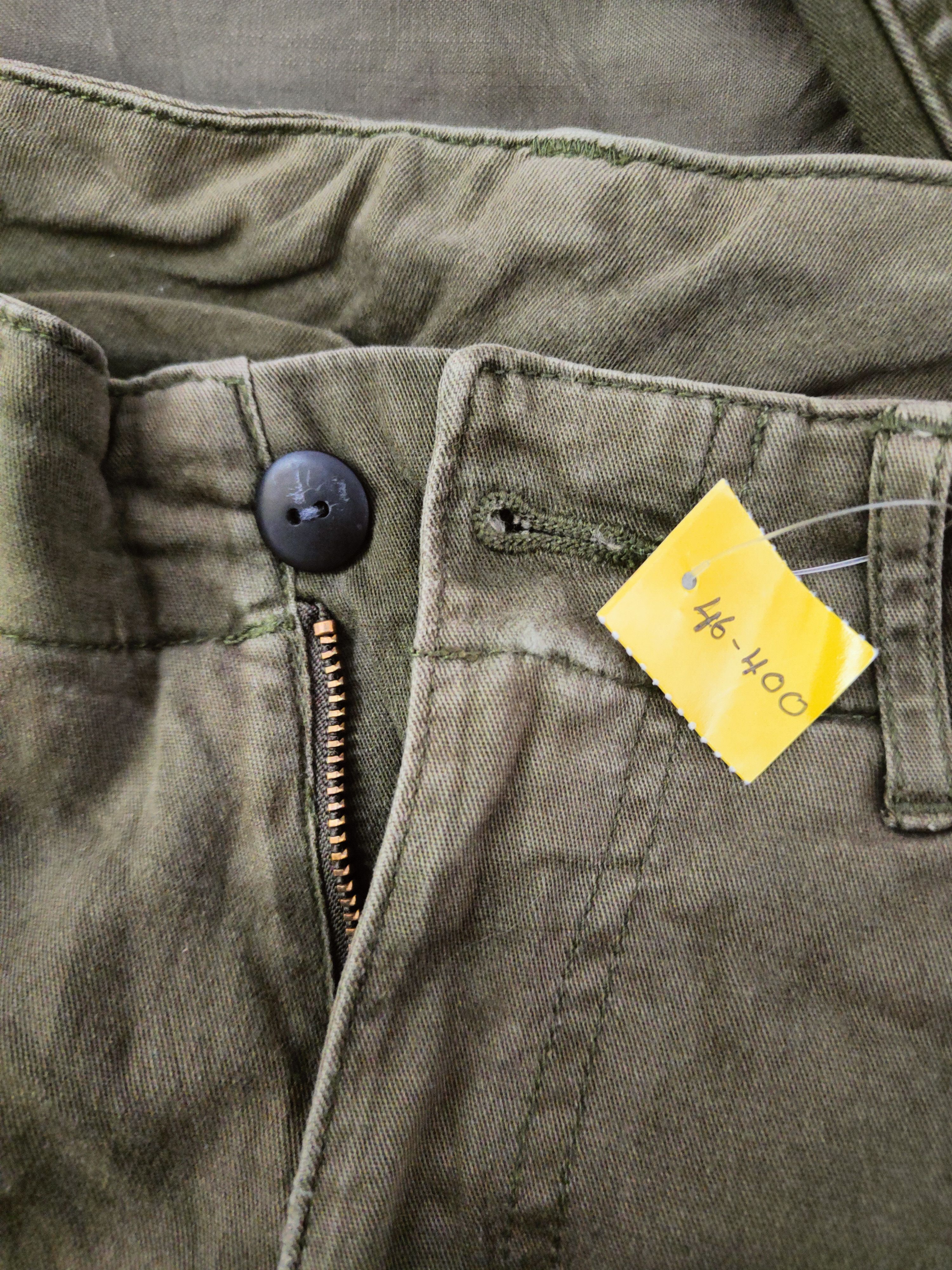 Japanese Brand DL Gladiator Olive Multipocket Cargo Pants #46-400 Size US 32 / EU 48 - 15 Thumbnail