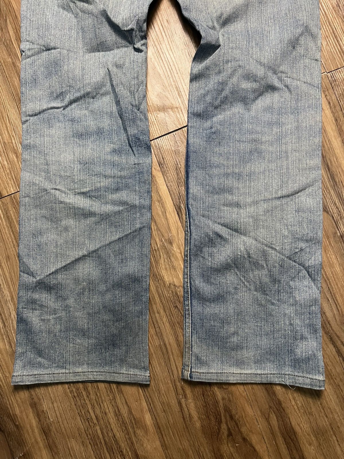 14th Addiction Vintage BOBSON CHESSKING Denim Jeans Straight Cut (41) Size US 31 - 11 Thumbnail