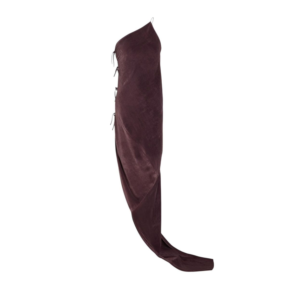 Rick Owens Luxor FW23 velvet athena ribbon dress Size M / US 6-8 / IT 42-44 - 2 Thumbnail