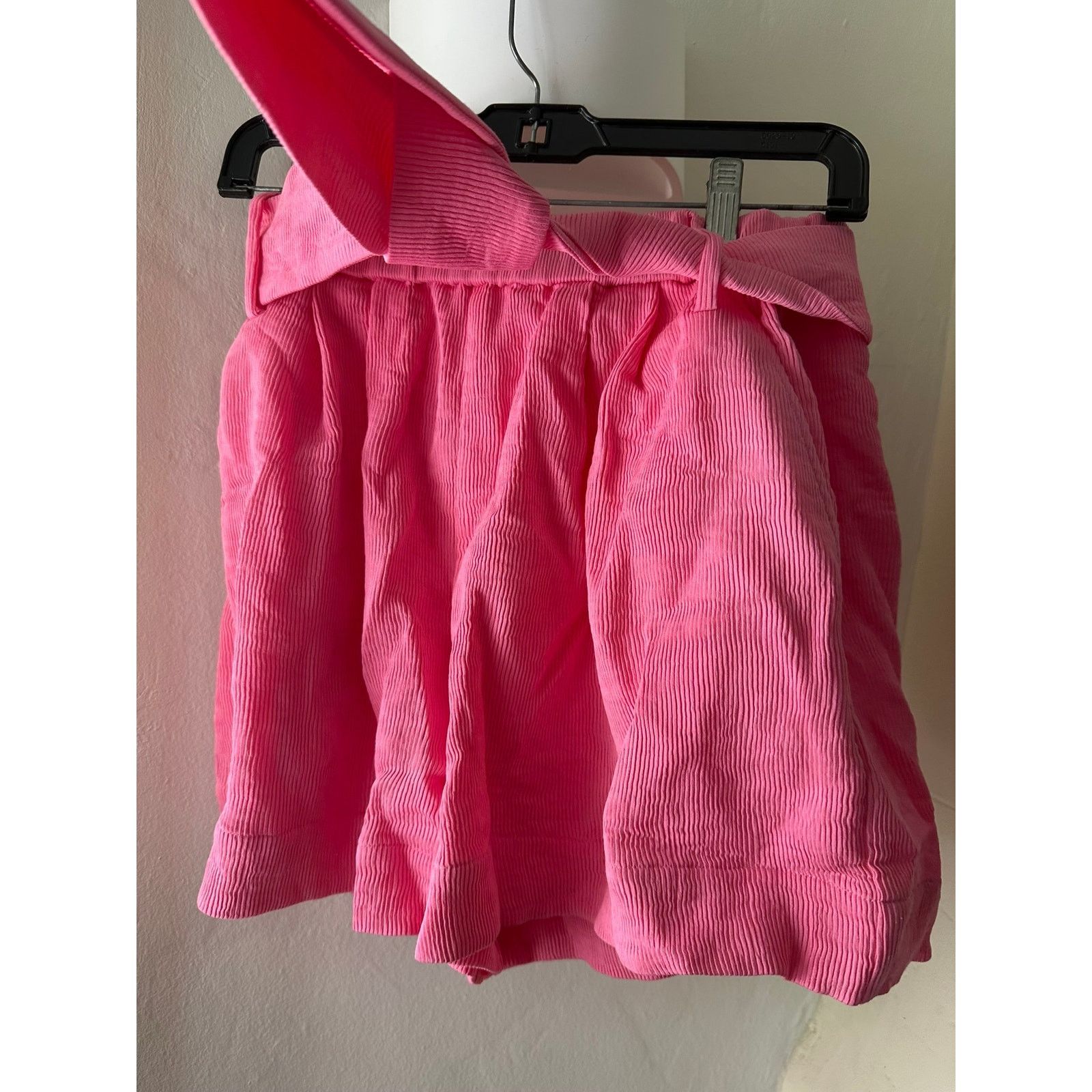Staud STAUD Sage Rib Pleat Tie Shorts 4 Size 27" / US 4 / IT 40 - 3 Thumbnail