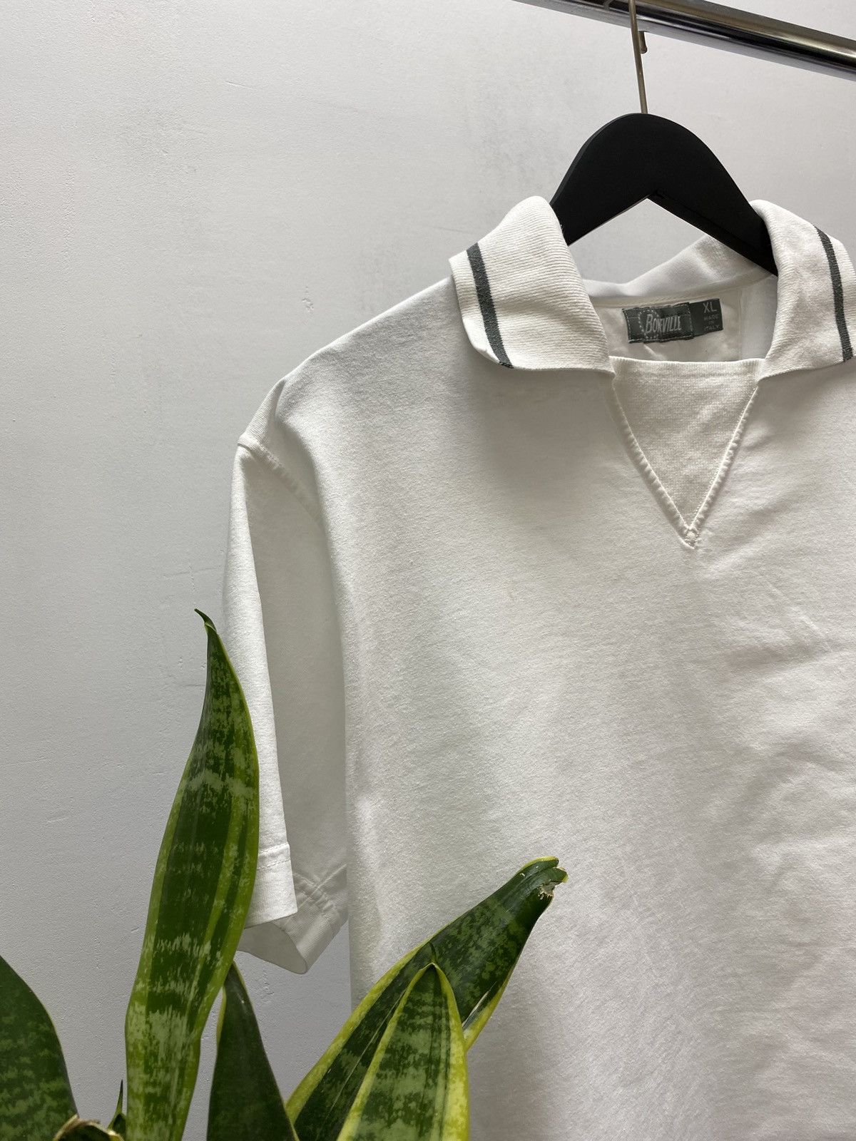 Boneville × Stone Island × Vintage Vintage Boneville Massimo Osti Polo Rare Streetwear Size XL Size US XL / EU 56 / 4 - 7 Thumbnail
