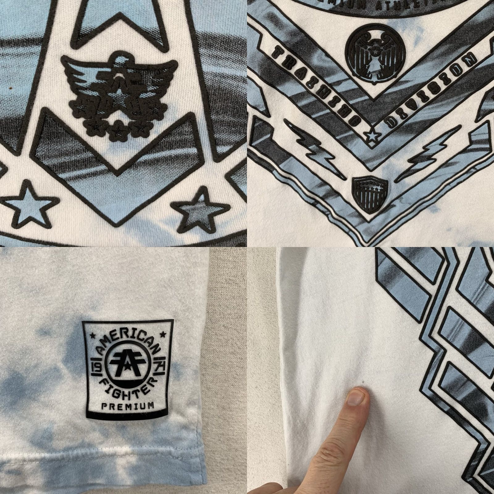 Vintage VINTAGE American Fighter Men T-shirt Athletic Short Sleeve Crew Neck MMA Graphic 2020s Size US M / EU 48-50 / 2 - 8 Thumbnail