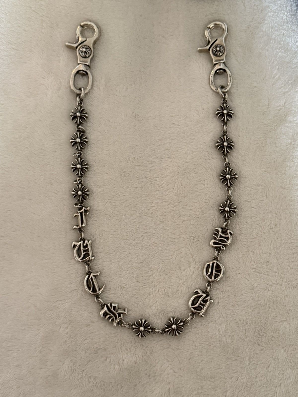 Chrome Hearts Chrome Hearts Fuck You Spellout Wallet Chain 23’ Size ONE SIZE - 1 Thumbnail