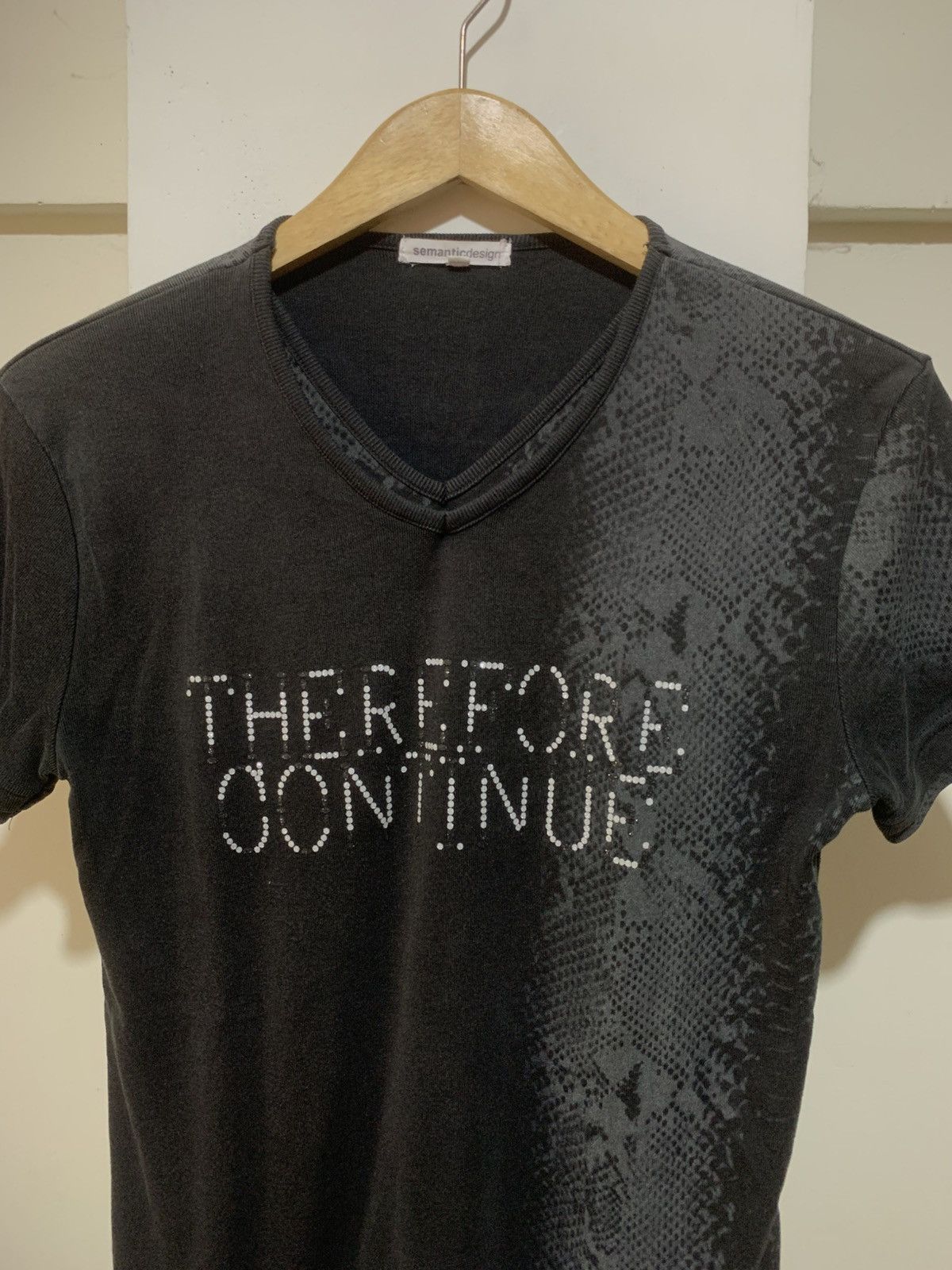 Hysteric Glamour × Mastermind Japan Japanese Double Layer Semantic Snakeskin Tee Shirt Size US M / EU 48-50 / 2 - 8 Thumbnail