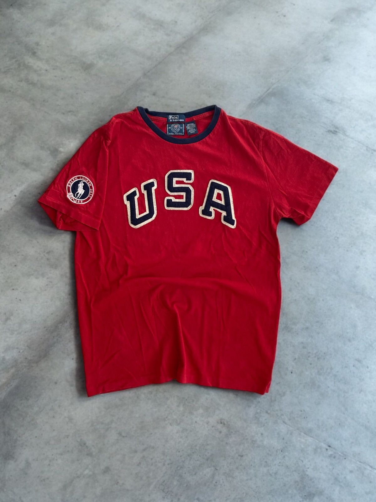 Ralph Lauren Polo Ralph lauren 2012 usa olympic team tee tshirt y2k drip Size US S / EU 44-46 / 1 - 1 Thumbnail