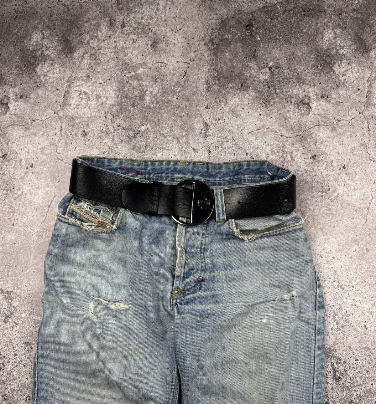 Diesel Vintage Diesel Japanesse black opium belt avant garde Y2K Size ONE SIZE - 4 Thumbnail