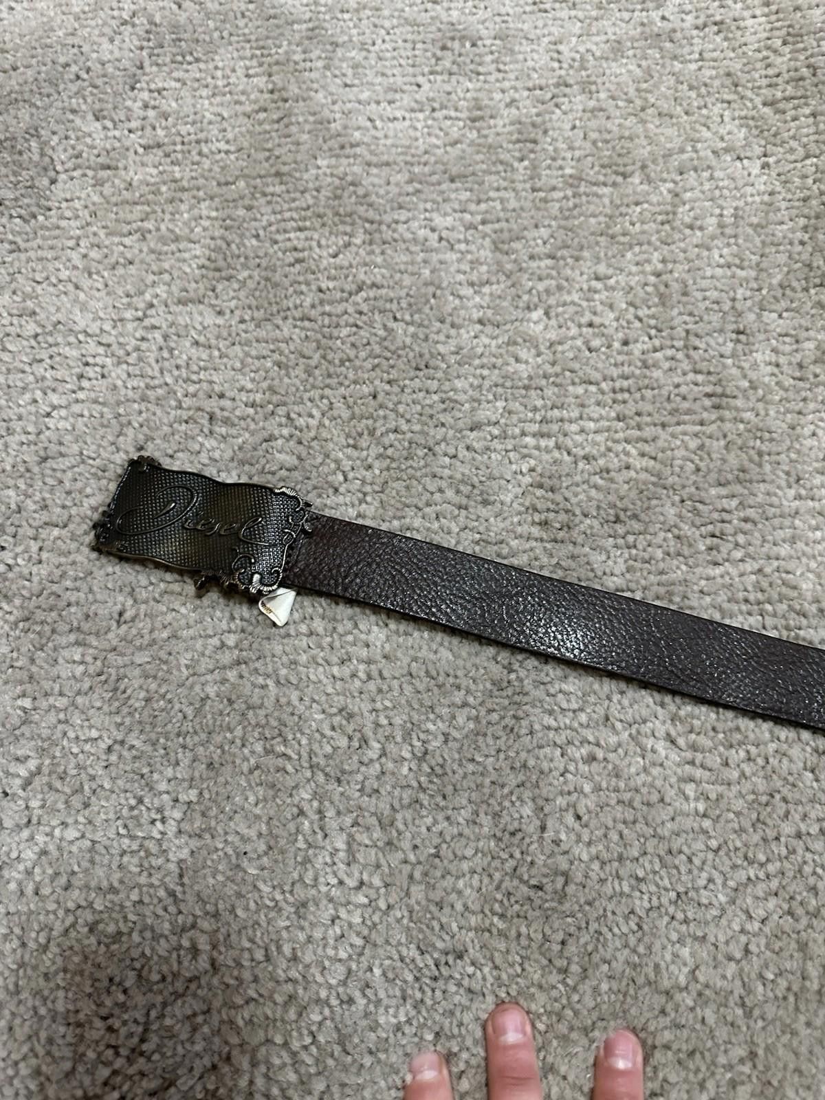 Diesel Vintage Diesel Belt Leather Women 85/34 Size ONE SIZE - 3 Thumbnail