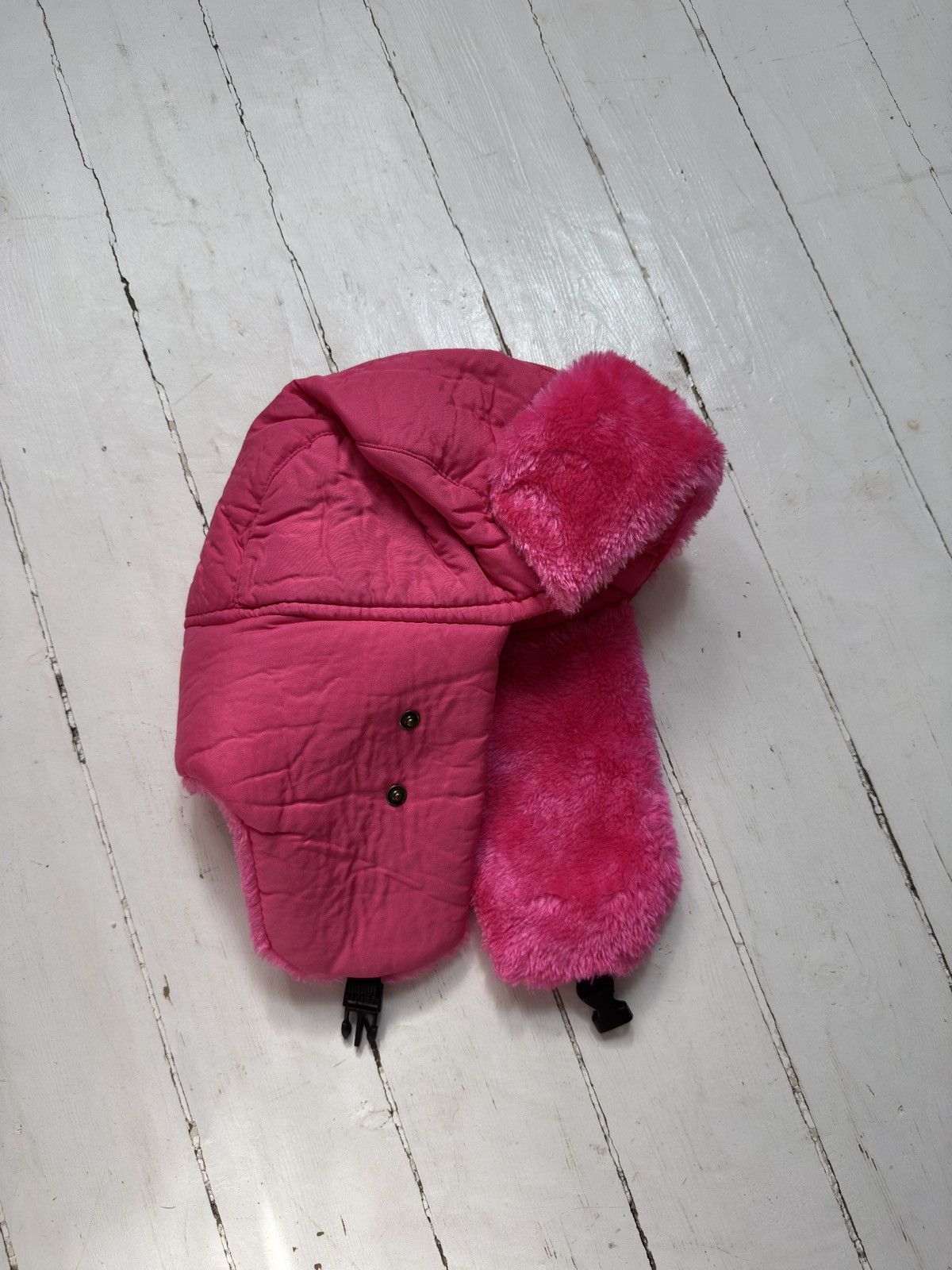 Other AVANT GARDE LIL PEEP STYLE PINK USHANKA Size ONE SIZE - 6 Thumbnail