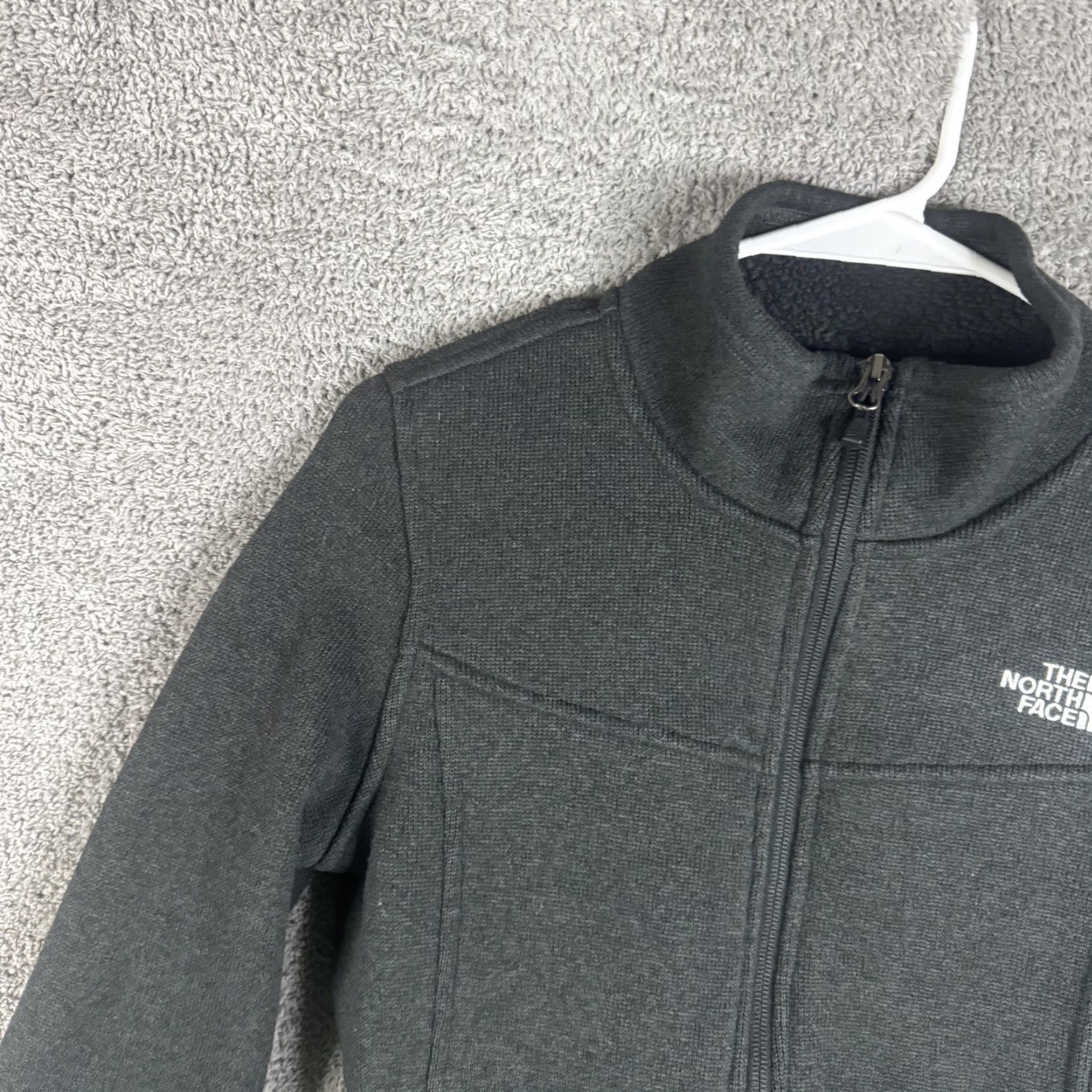 The North Face The North Face Womens Fleece Jacket S Gray Full Zip Pockets Warm Outdoor breathable casual Size S / US 4 / IT 40 - 5 Thumbnail