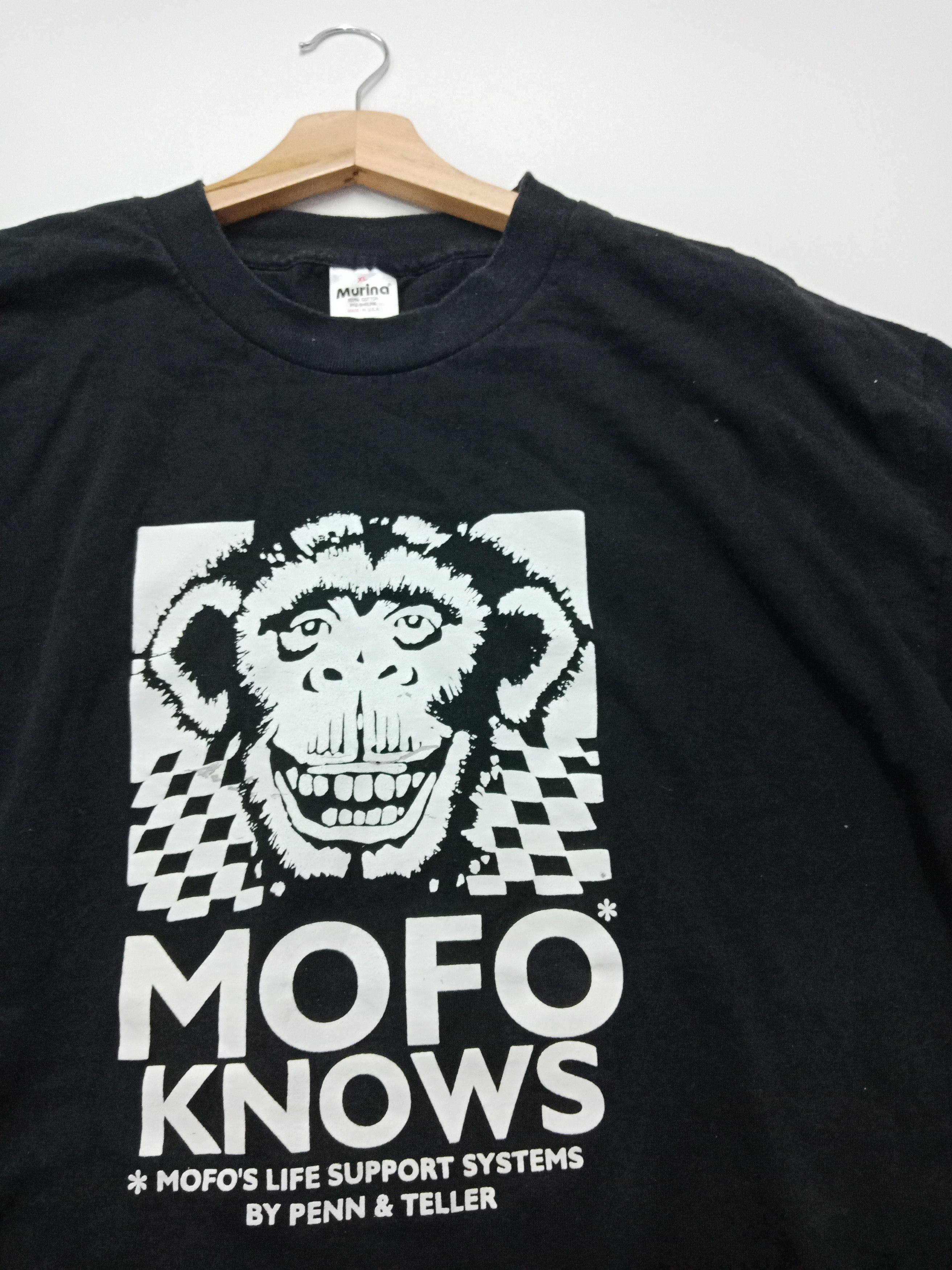 Vintage Mofo Knows By Penn & Teller #C Size US L / EU 52-54 / 3 - 4 Thumbnail