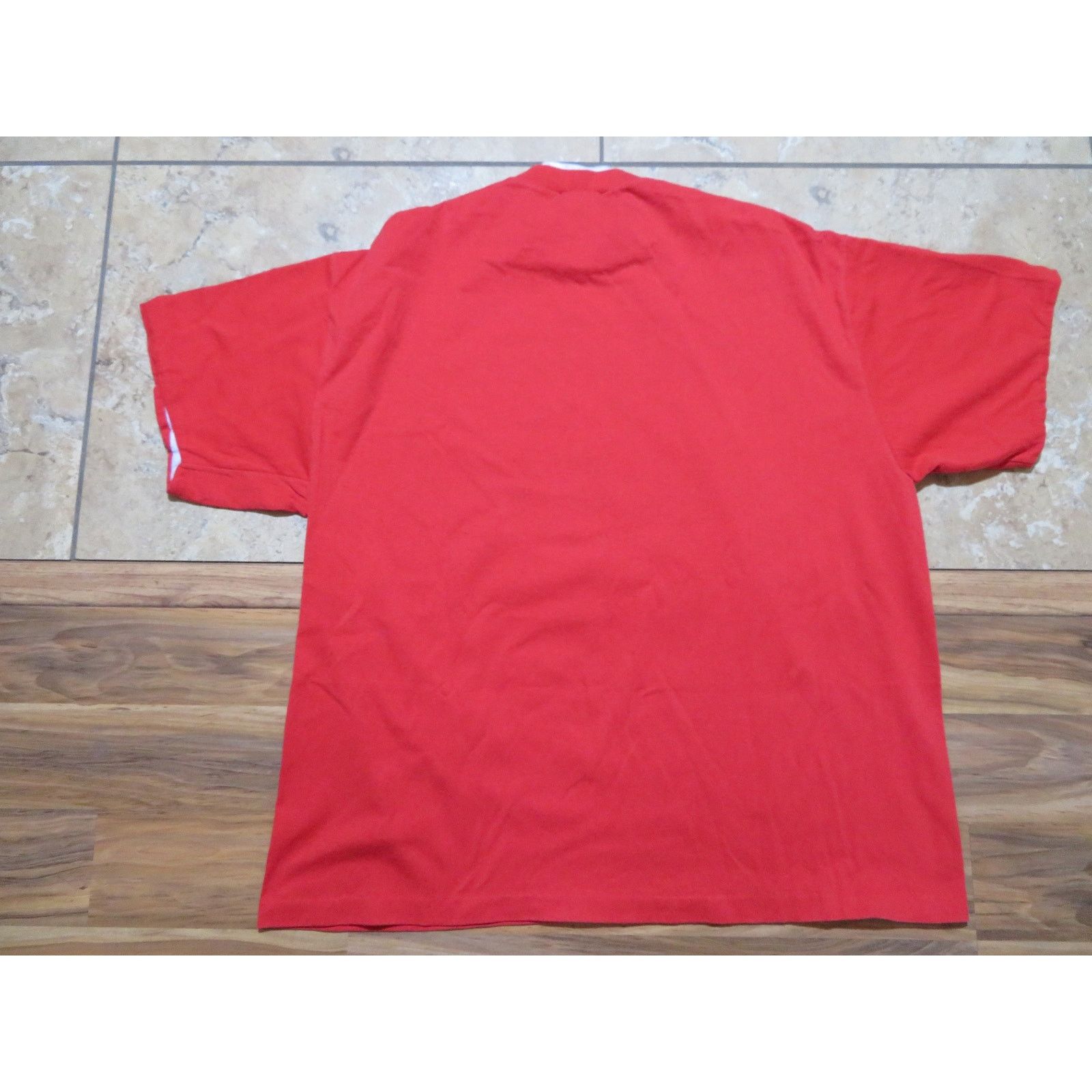 Spalding Spalding T-Shirt, Maximum Impact Runners, Red Sz XL 1990s Size US XL / EU 56 / 4 - 2 Thumbnail