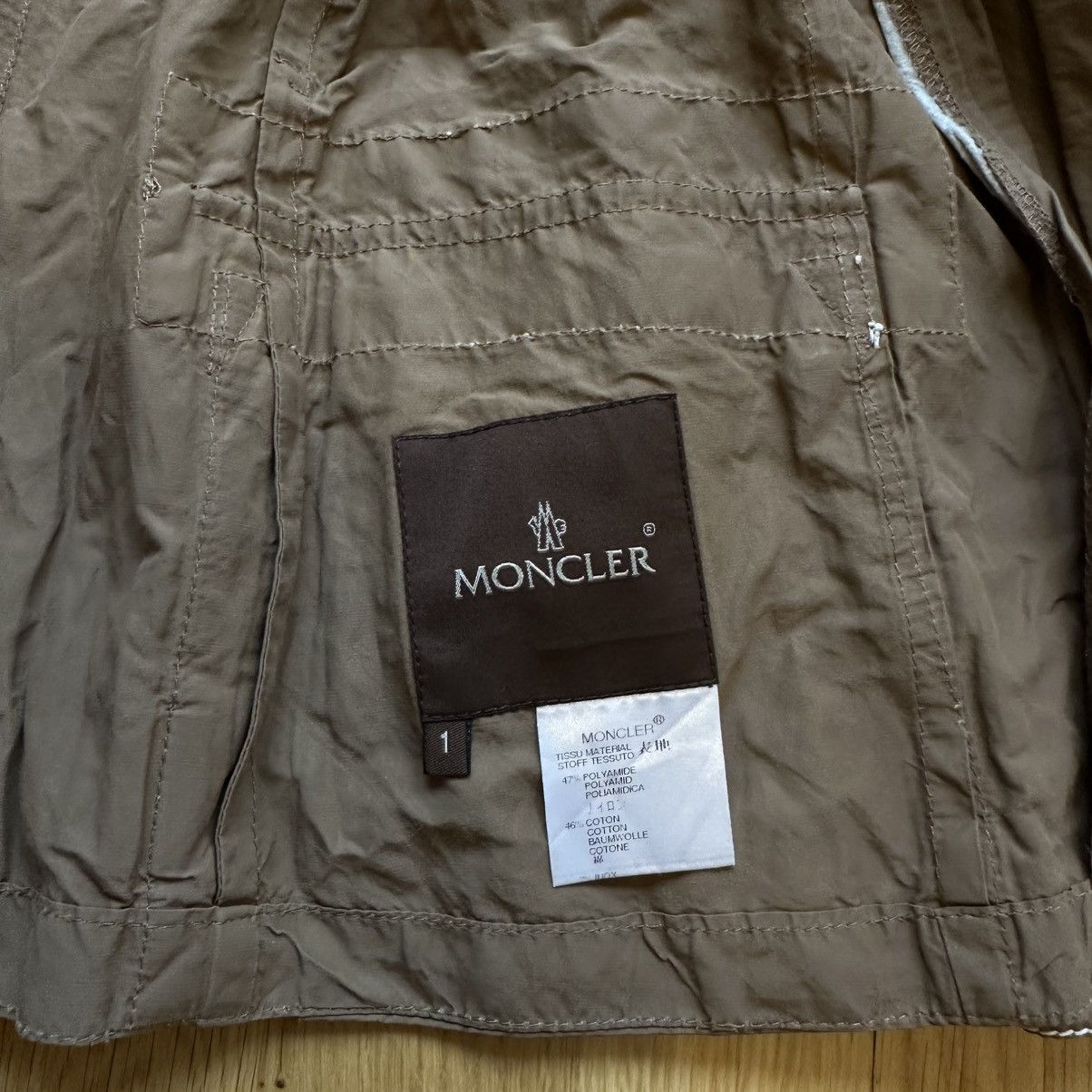 Moncler Vintage Moncler brown label nylon jacket Size S / US 4 / IT 40 - 7 Thumbnail
