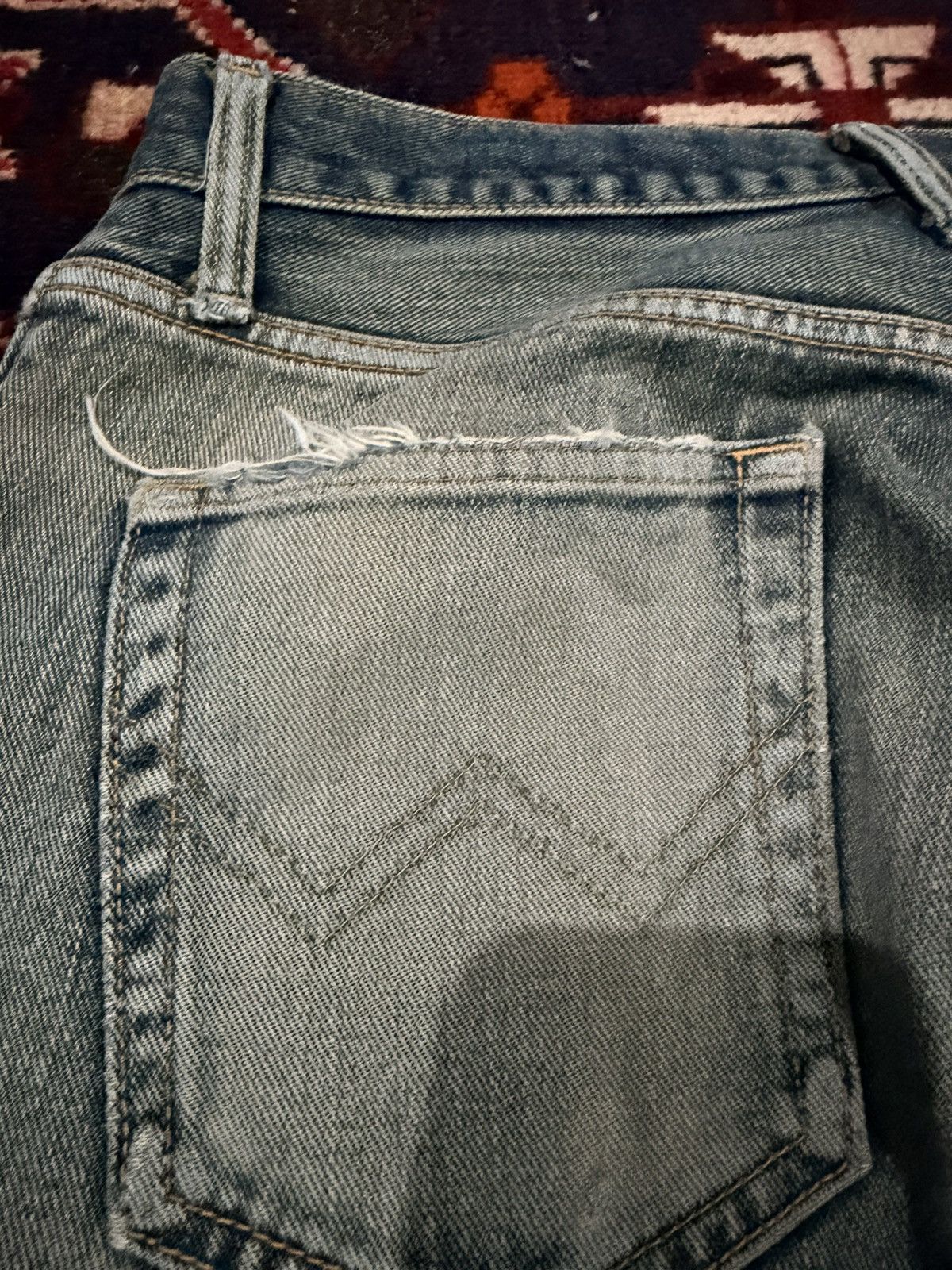 Edwin Vintage Edwin E403 Distressed Denim Made In Japan Size US 30 / EU 46 - 5 Thumbnail
