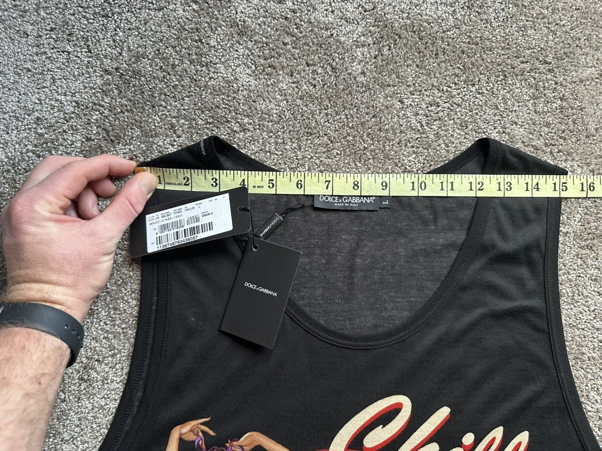 Dolce & Gabbana SS20 Dolce & Gabbana D&G tank top vest t shirt L Size US L / EU 52-54 / 3 - 7 Thumbnail