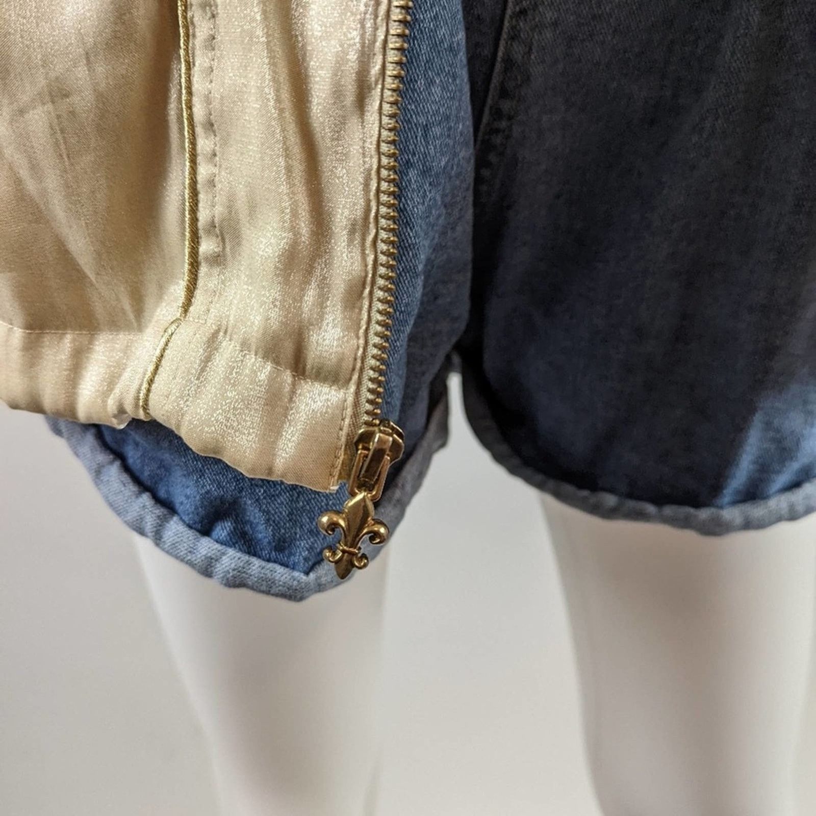 Vintage Vintage East West Gold Quilted Jacket Size M / US 6-8 / IT 42-44 - 6 Thumbnail