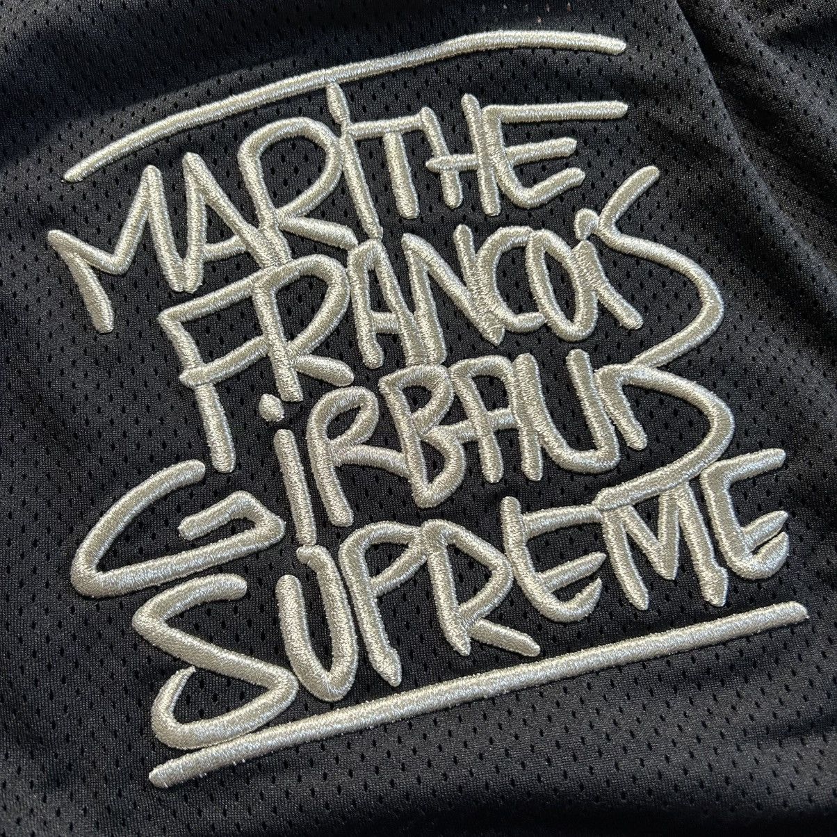 【SUPREME】X MARITHE FRANCOIS GIRBAUD HOCKEY JERSEY BLACK Supreme Marithé + François Girbaud Hockey Jersey Black Men's