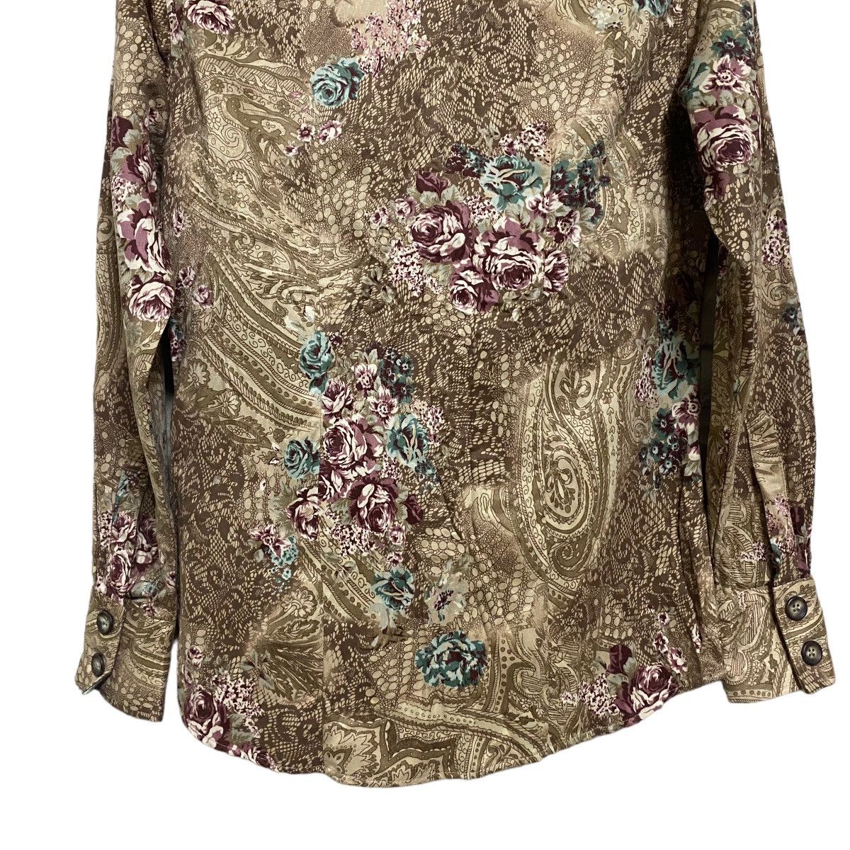 Tornado Mart Tornado Mart Japan Paisley Shirt Button Up Retro Collar Size US S / EU 44-46 / 1 - 13 Thumbnail