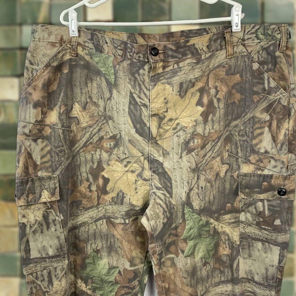 Vintage Liberty Camouflage Cargo Pants Advantage Camo Hunting Outdoor 2XL Mens Casual Workwear 2XL Size US 39 - 1 Thumbnail