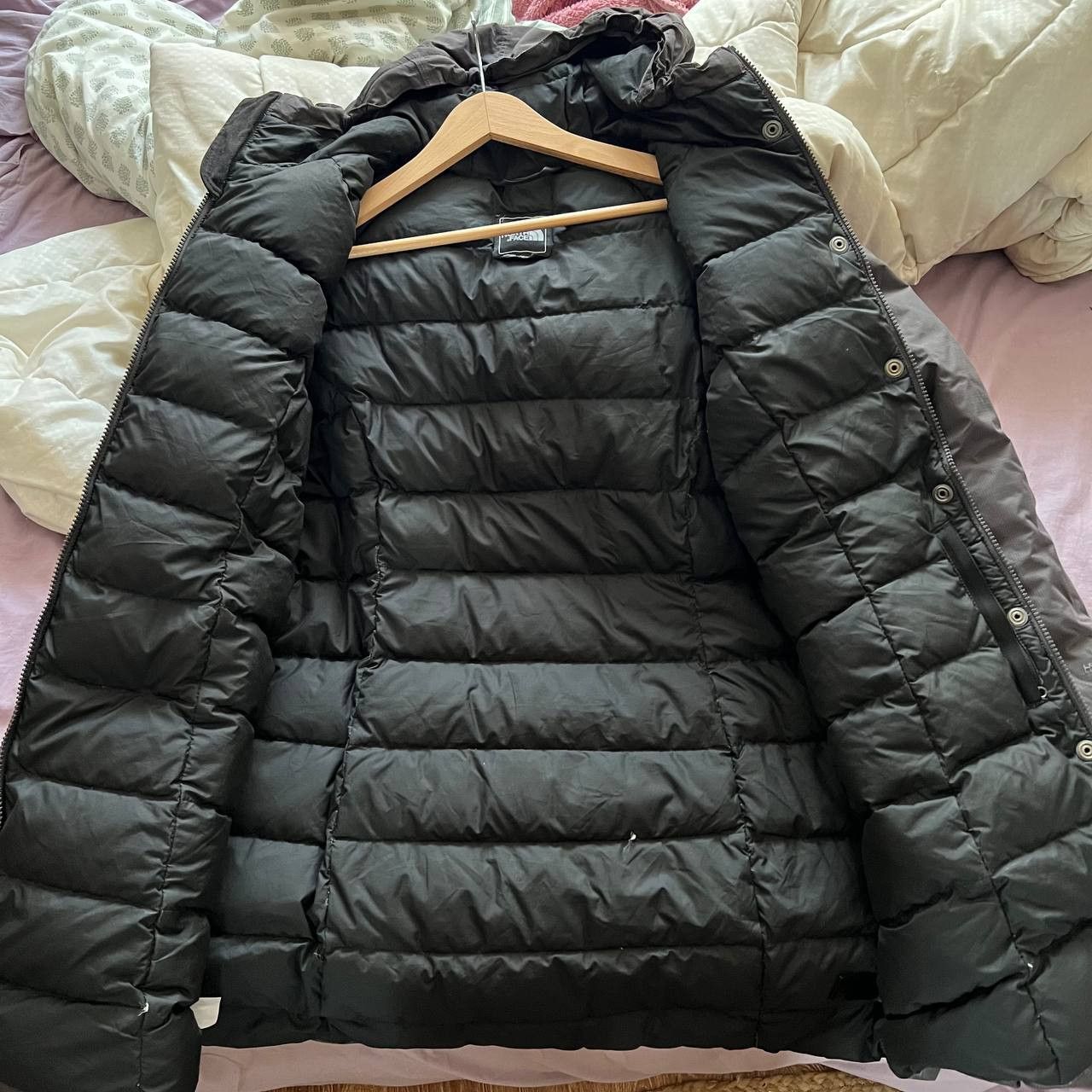 The North Face The North Face Hyvent Women's Brown Down Parka Jacket Sz L Size L / US 10 / IT 46 - 3 Thumbnail
