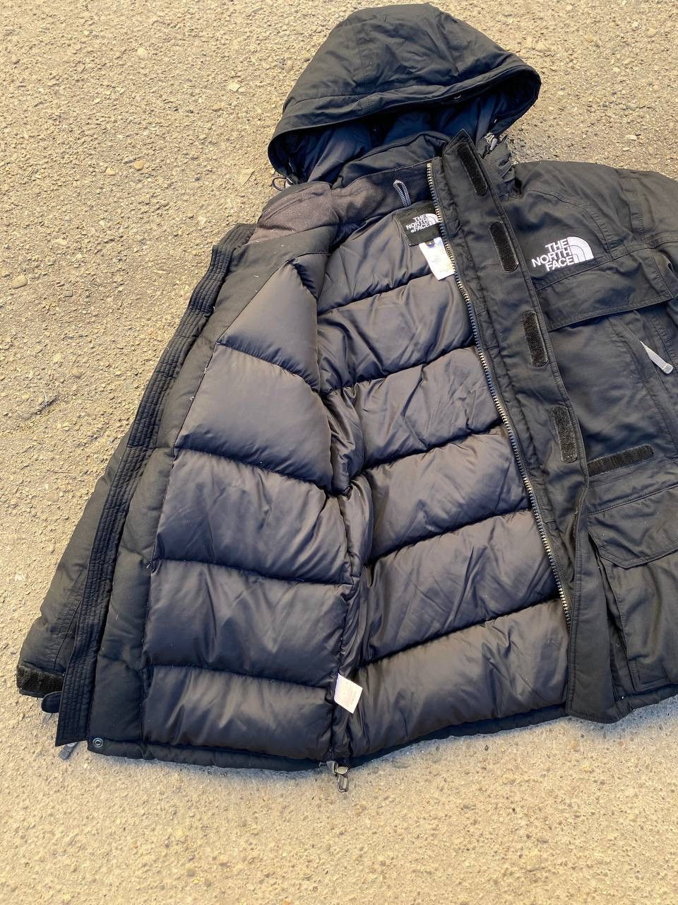 The North Face Vintage The North Face y2k distressed down jacket Size US M / EU 48-50 / 2 - 7 Thumbnail