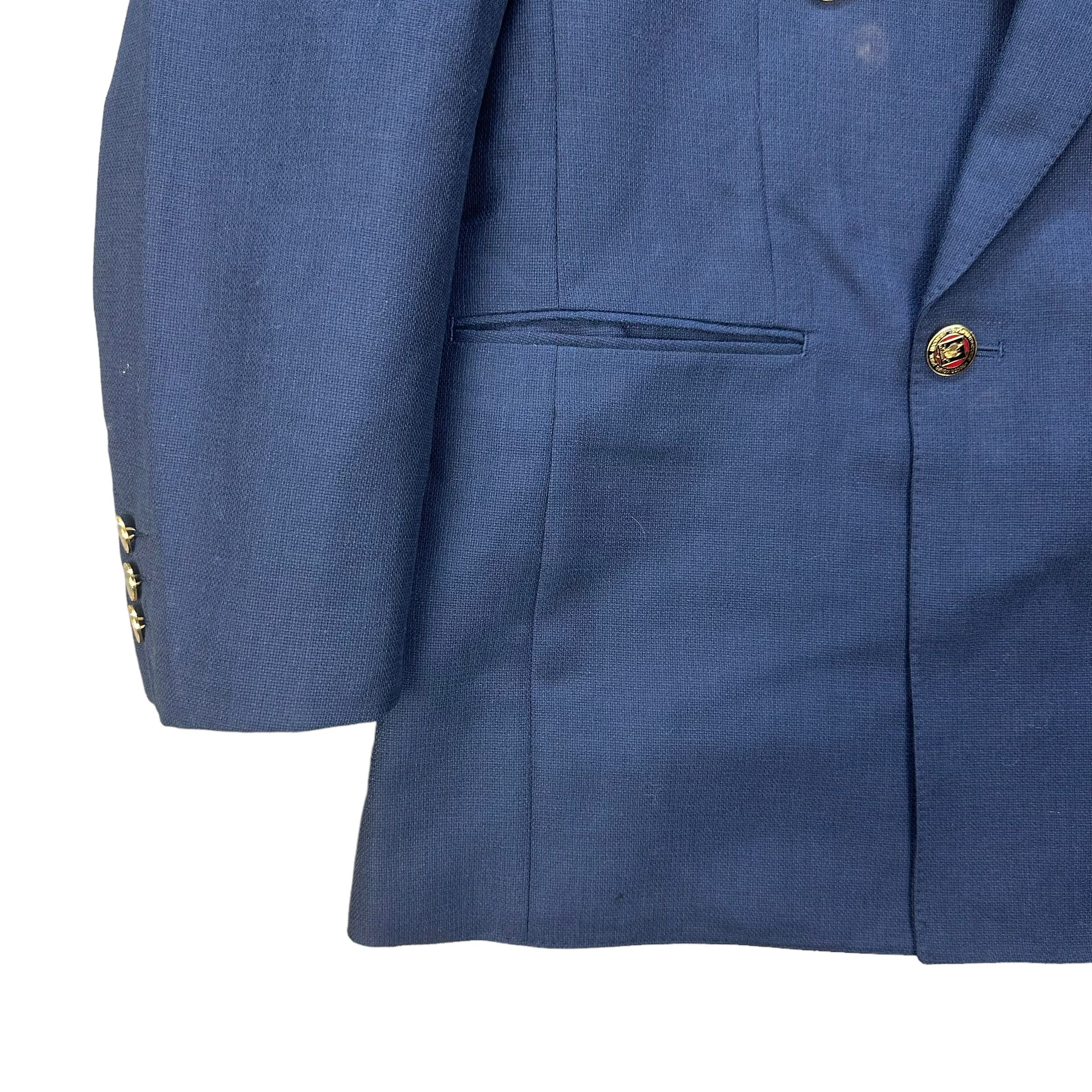 Balenciaga BALENCIAGA POUR HOMME DOUBLE BREASTED BLAZERS #8304-002 Size 46R - 4 Thumbnail
