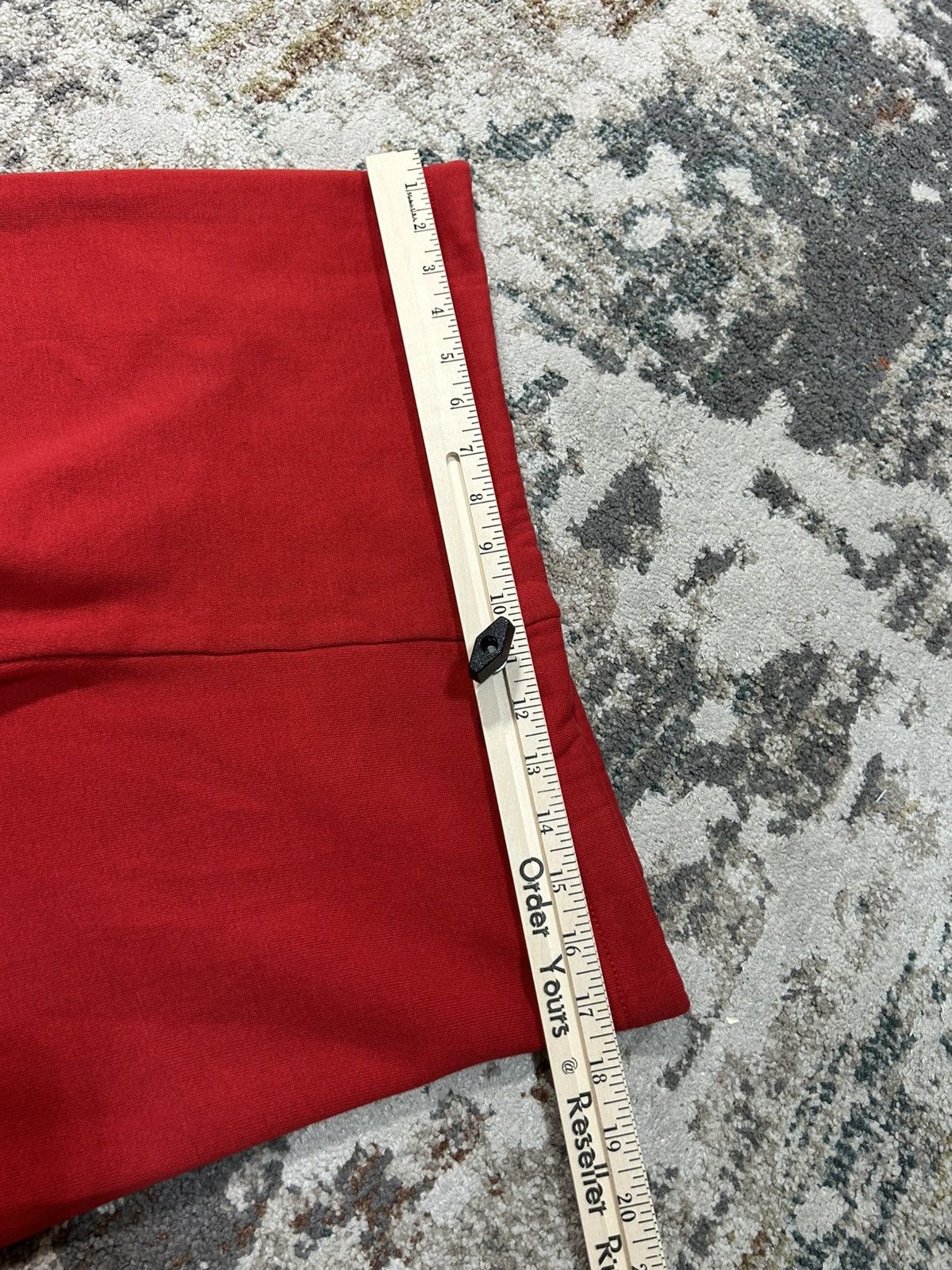 Vintage 1970s Russell Athletics Gold-Tag Red Cuffed Sweatpants Size US 34 / EU 50 - 9 Thumbnail