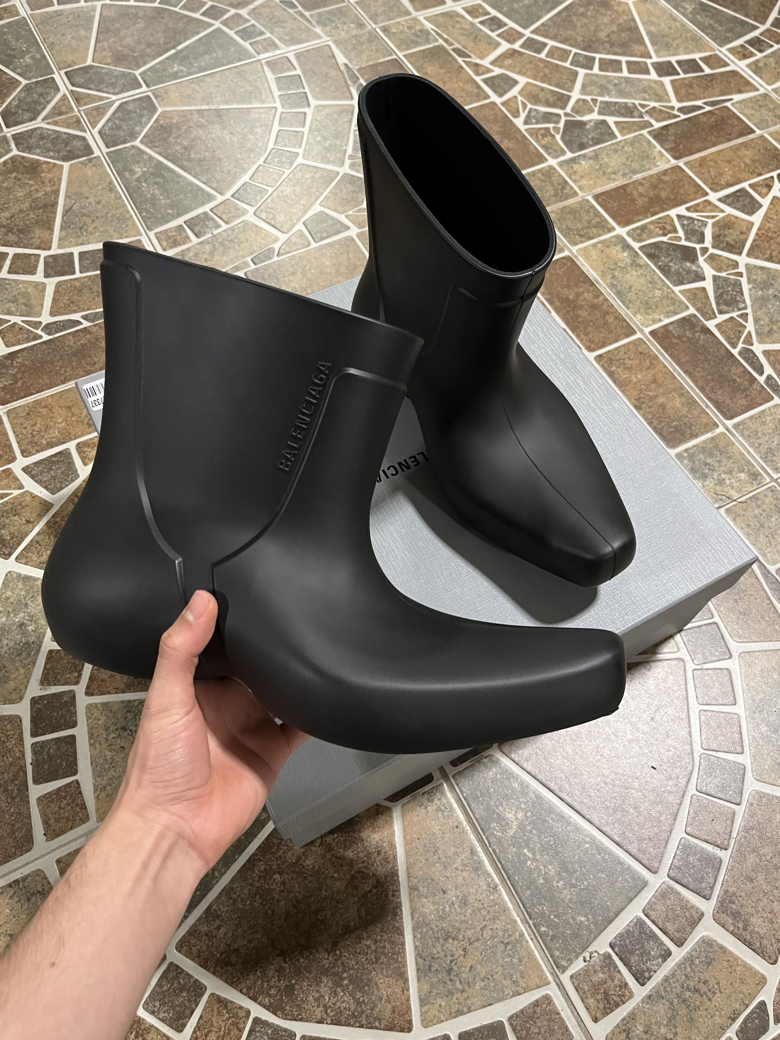 Balenciaga Balenciaga Excavator Cured Boots | Grailed