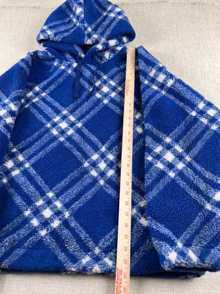 Burberry Burberry FW23 Plaid-Check Pattern Fleece Pullover Hoodie Size US S / EU 44-46 / 1 - 5 Thumbnail