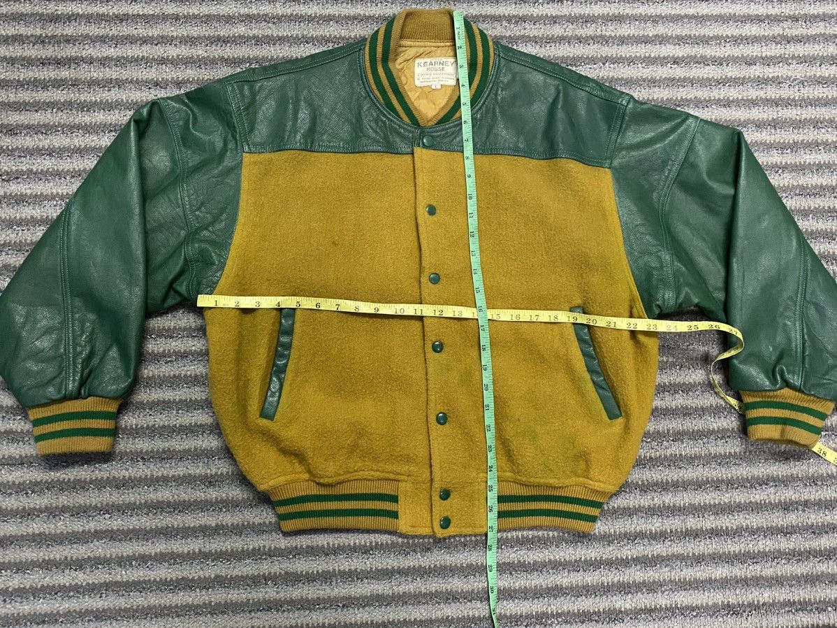 Vintage Vintage Kearney House Varsity Jacket Leather Sleeve Size US L / EU 52-54 / 3 - 14 Thumbnail