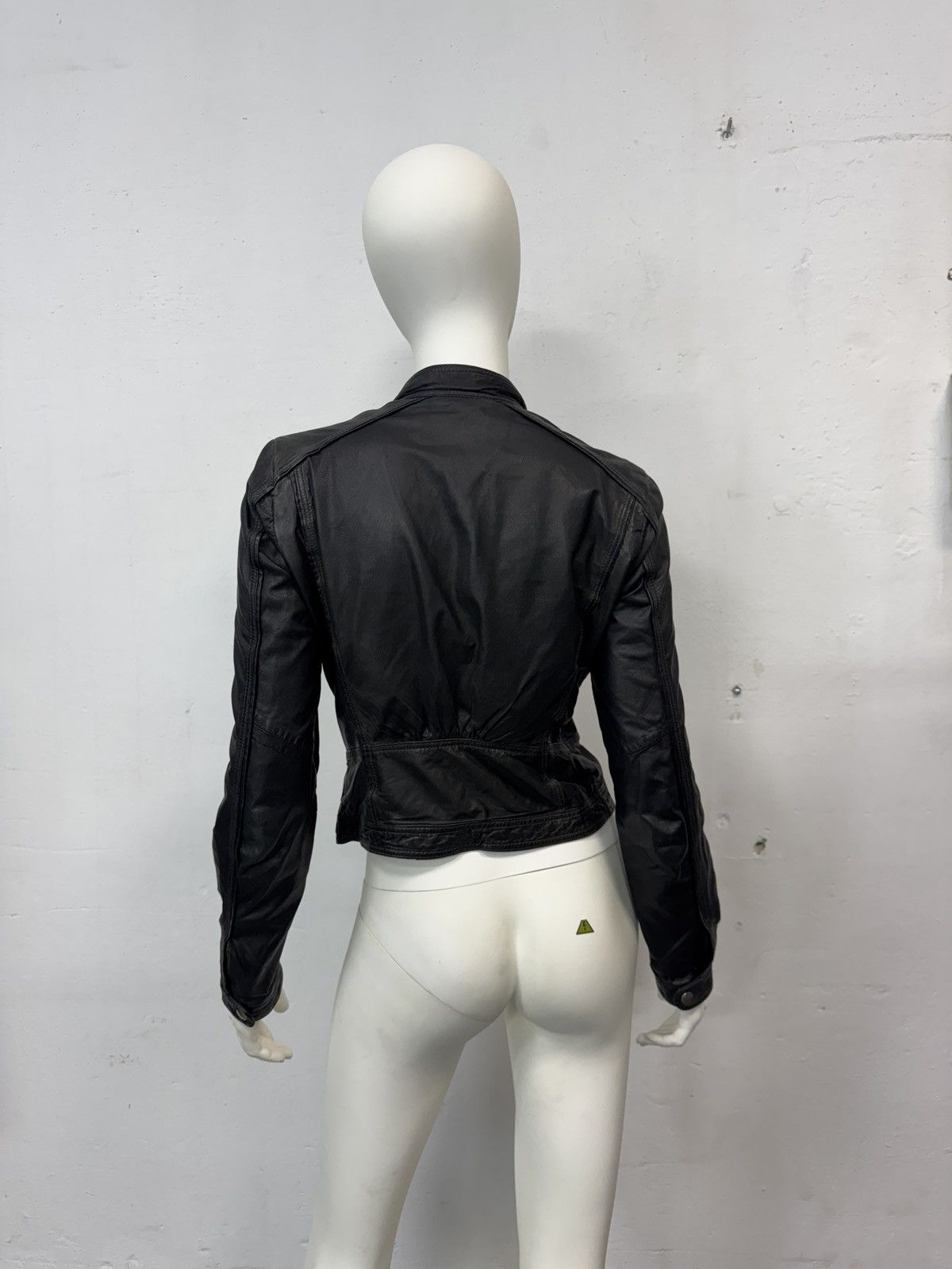 Japanese Brand Vintage Real Leather Avant Garde y2k Jacket Size S / US 4 / IT 40 - 3 Thumbnail