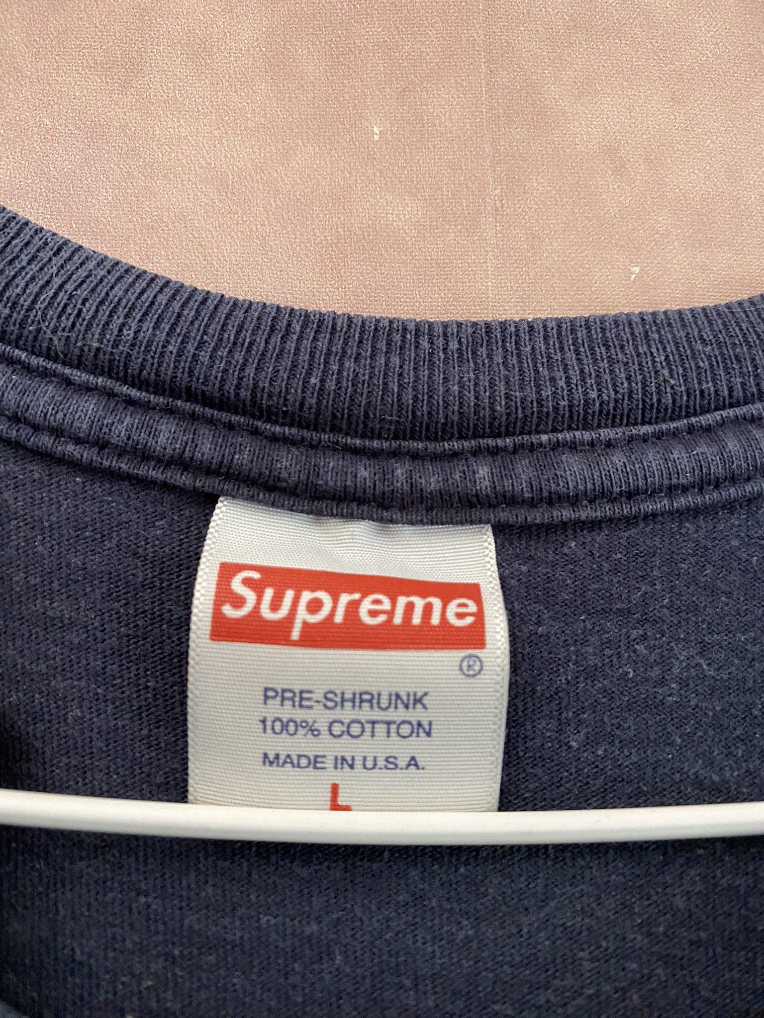 Designer × Supreme Supreme Big Logo T-Shirt Size US L / EU 52-54 / 3 - 3 Thumbnail