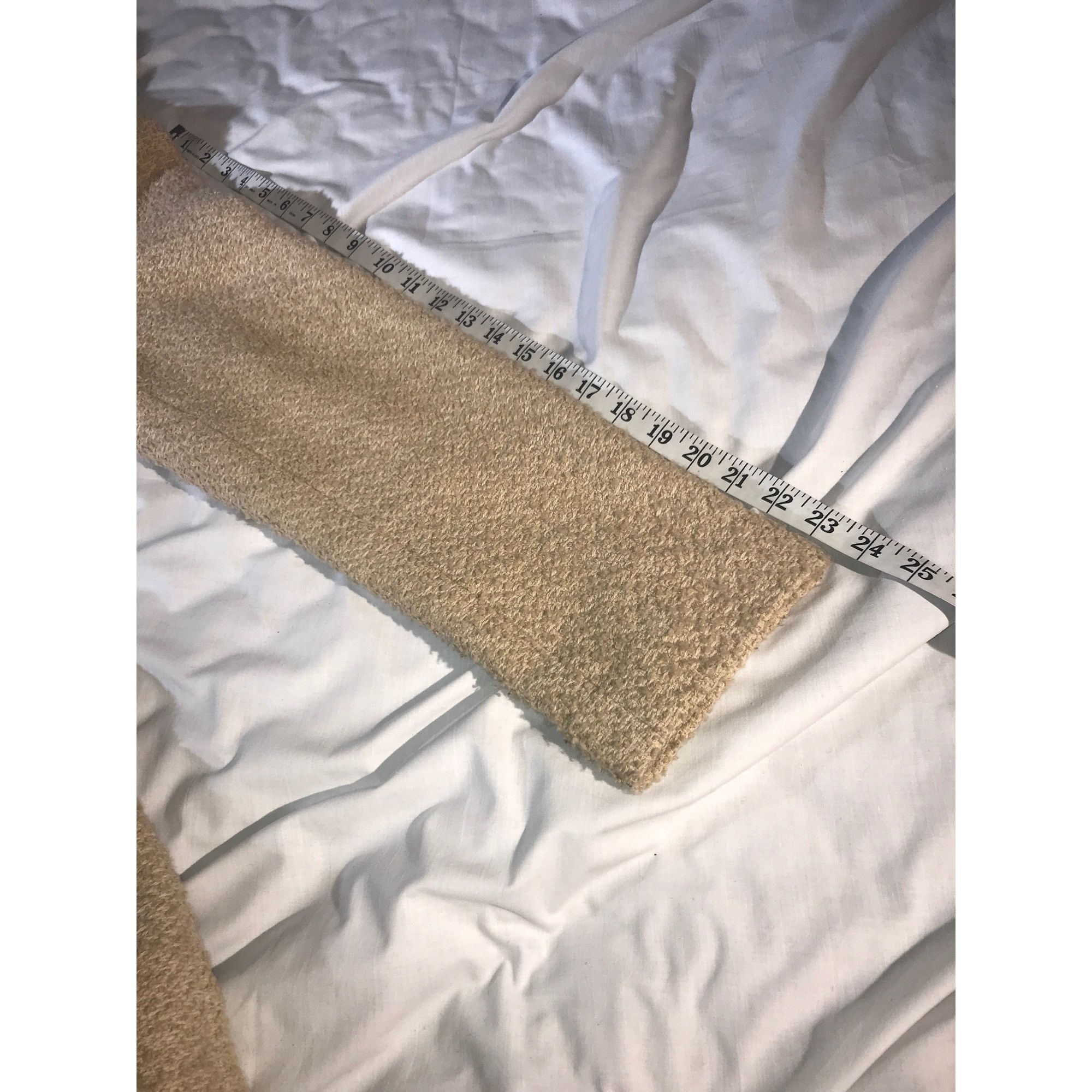 Halston Halston Women's Vintage Oatmeal Tweed Wool Fall Winter Coat Size L / US 10 / IT 46 - 8 Thumbnail