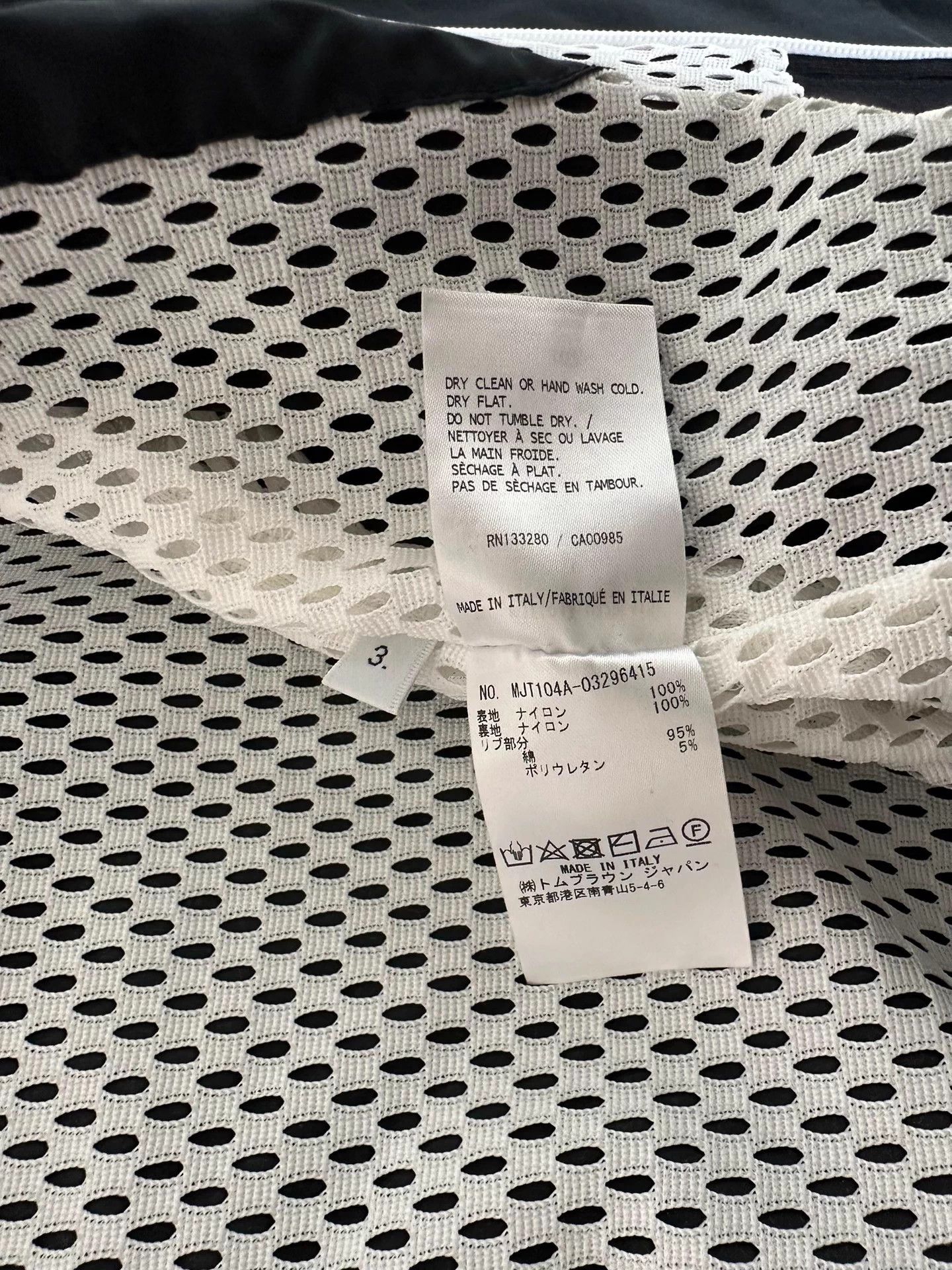 Thom Browne Thom Browne Nylon 4-Bar Stripe Baseball Jacket Size 3 Size US L / EU 52-54 / 3 - 6 Thumbnail