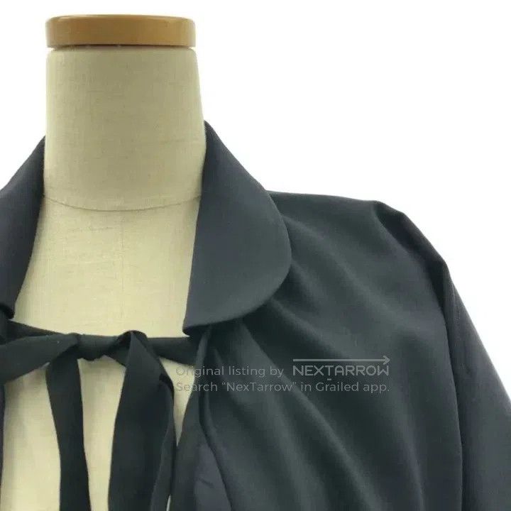 Comme des Garcons Comme Des Garcons Black vintage semi-circular collar tied Size S / US 4 / IT 40 - 3 Thumbnail