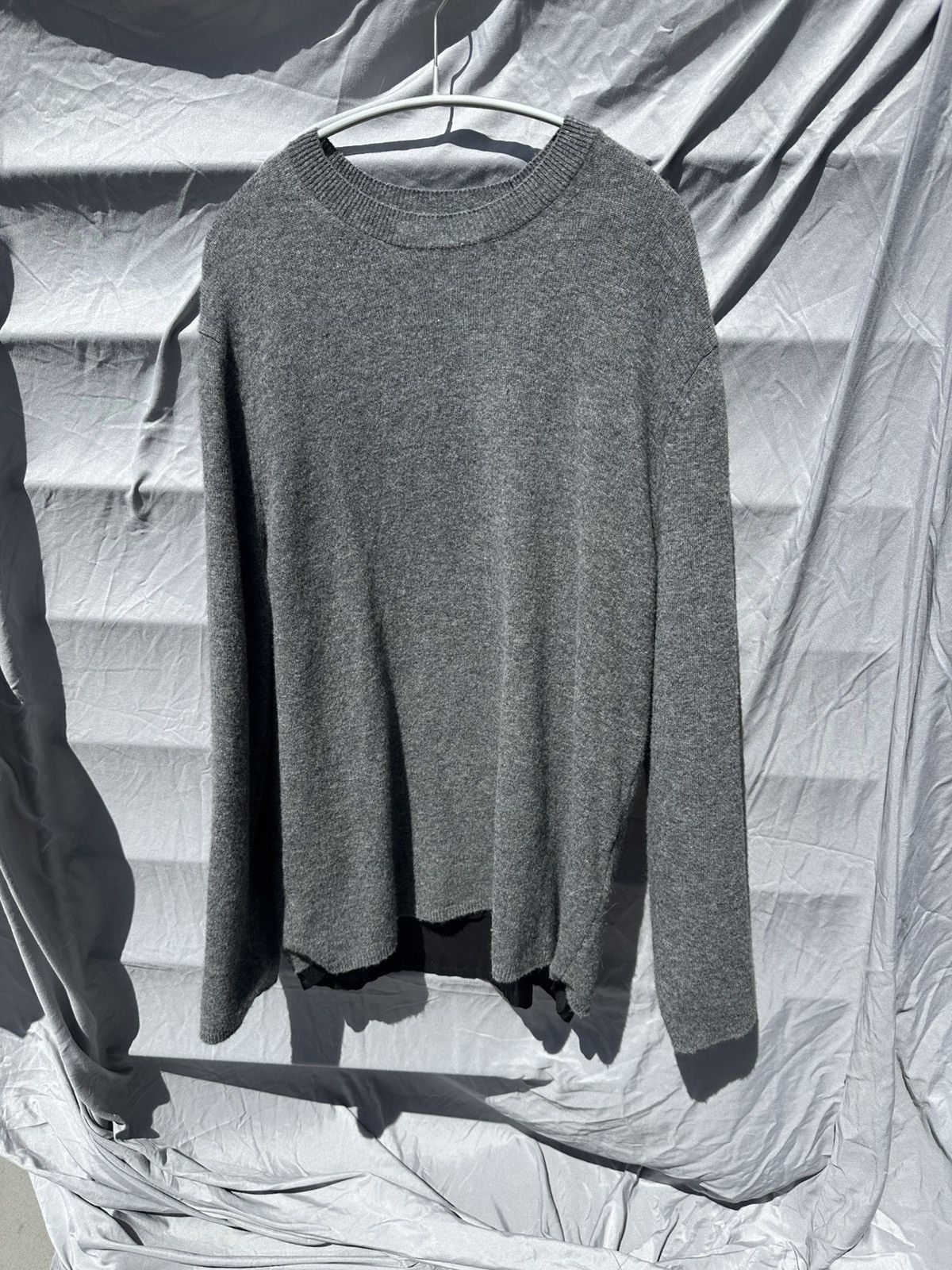 Comme des Garcons SHIRT Comme Des Garcons Shirt Double Layer Wool Knit Sweater Large Size US L / EU 52-54 / 3 - 1 Thumbnail